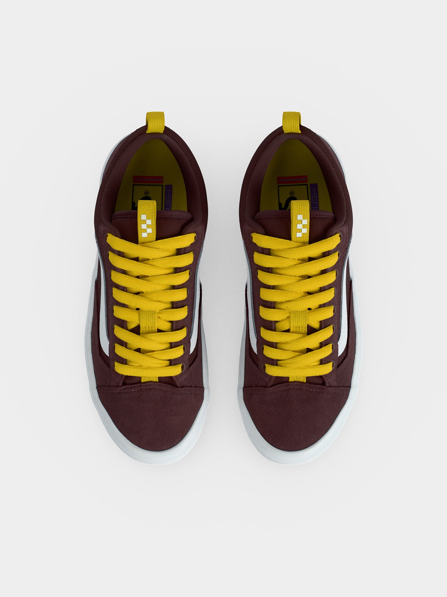 VANS Zapatillas deportivas bajas 'OLD SKOOL 36+'  amarillo / burdeos / blanco – imagen 4