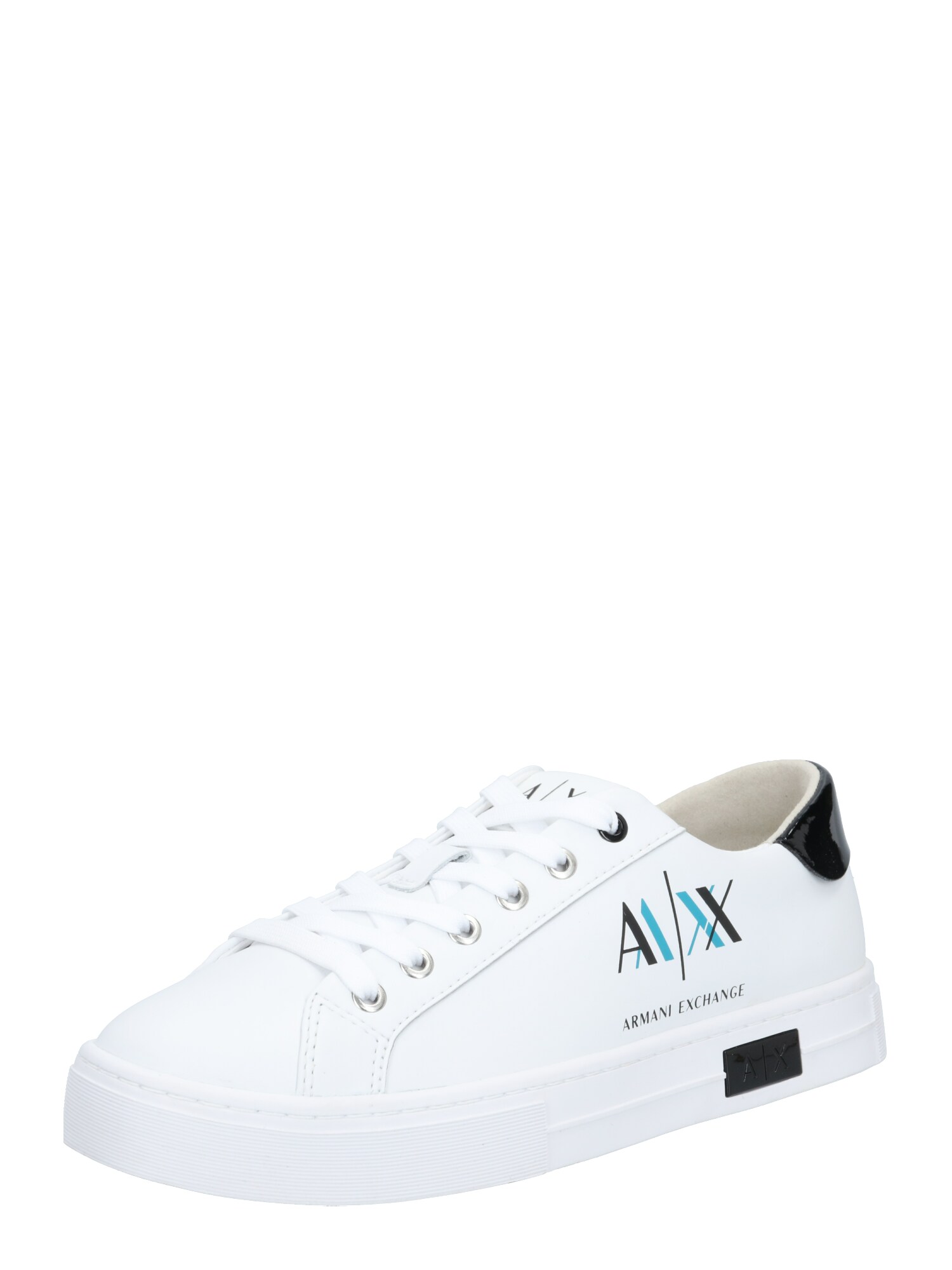 ARMANI EXCHANGE Sportbačiai be auliuko  juoda / balta