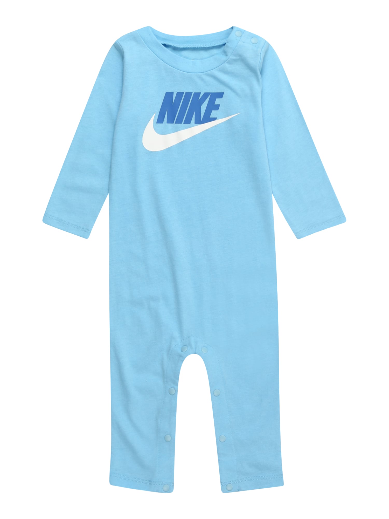 Nike Sportswear Dječji bodi  plava / neonsko plava / bijela