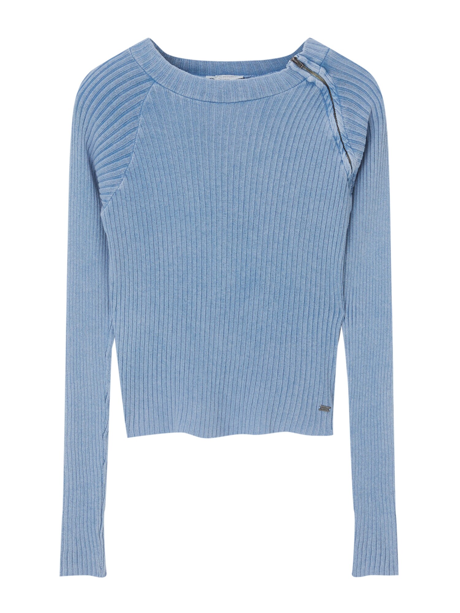 Pull&Bear Sveter  dymovo modrá