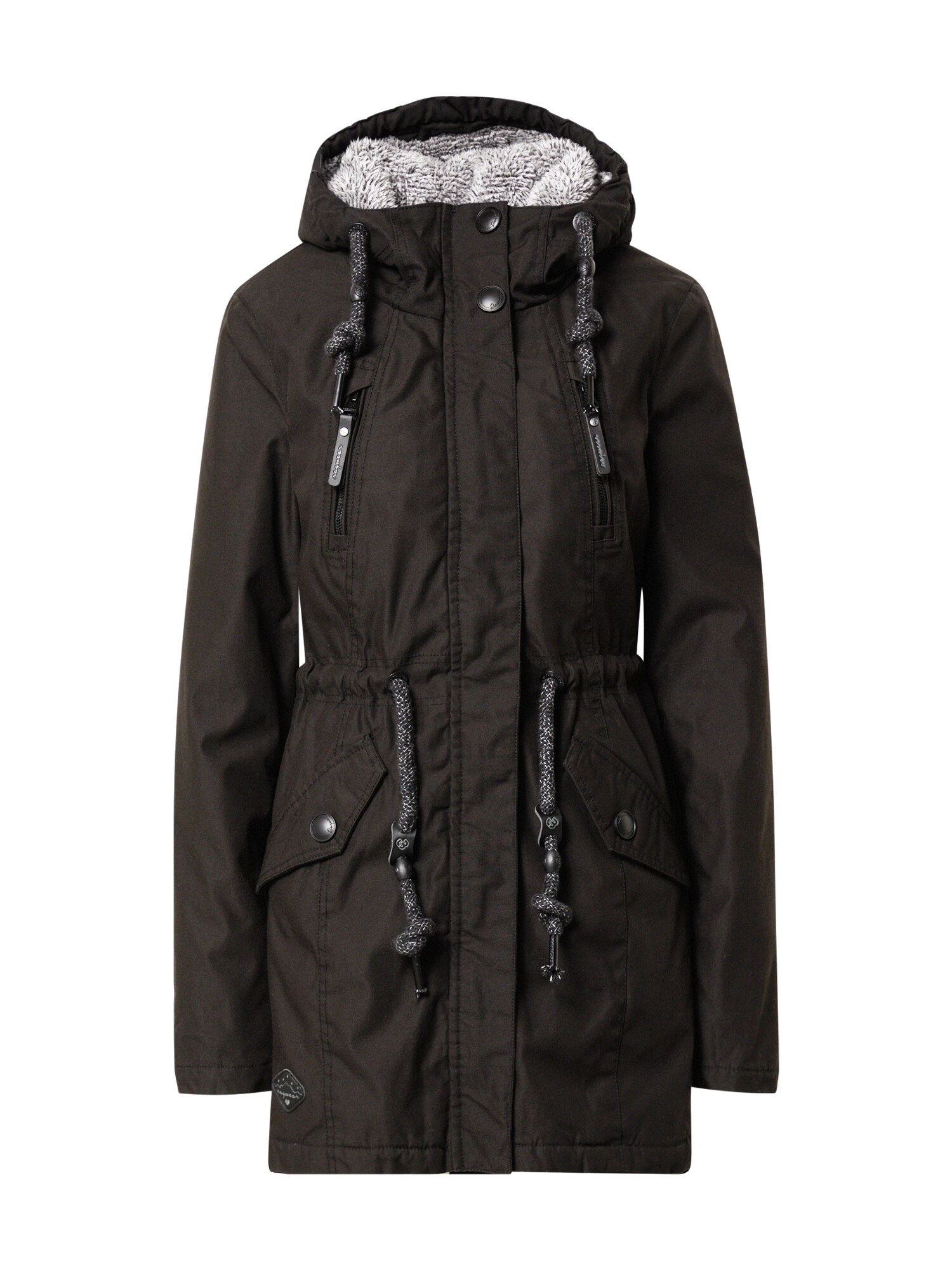 Ragwear Žieminė striukė 'Elsie'  juoda
