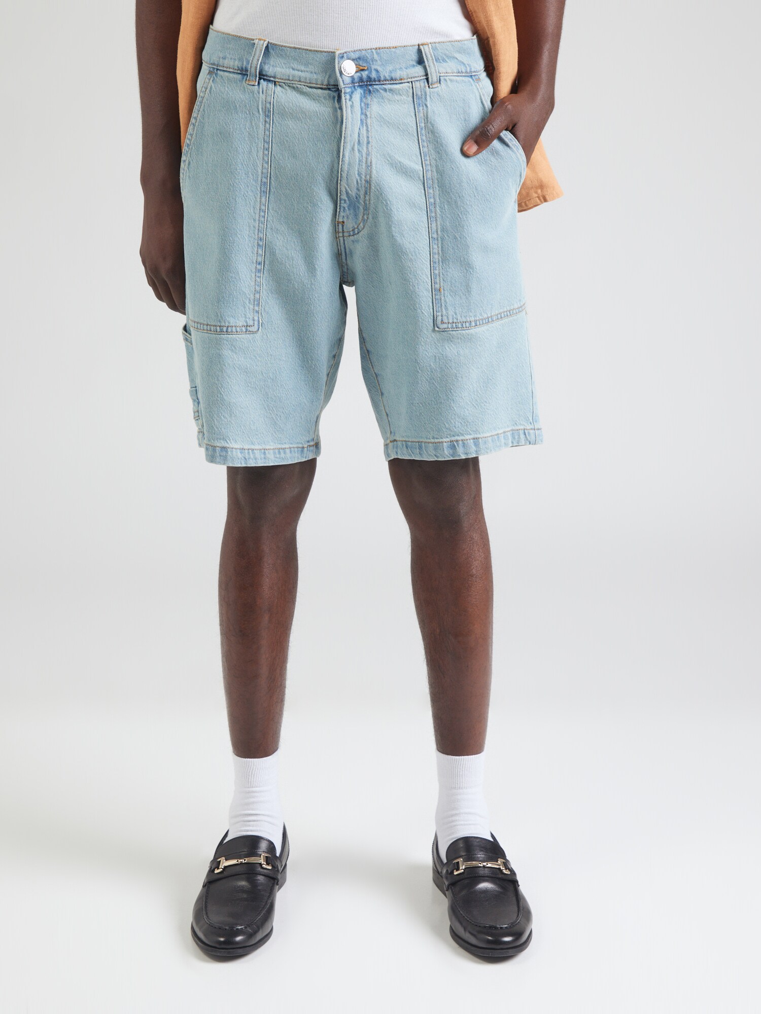Denim Project Džínsy 'DPUTILTY' svetlomodrá (obrázok 3)