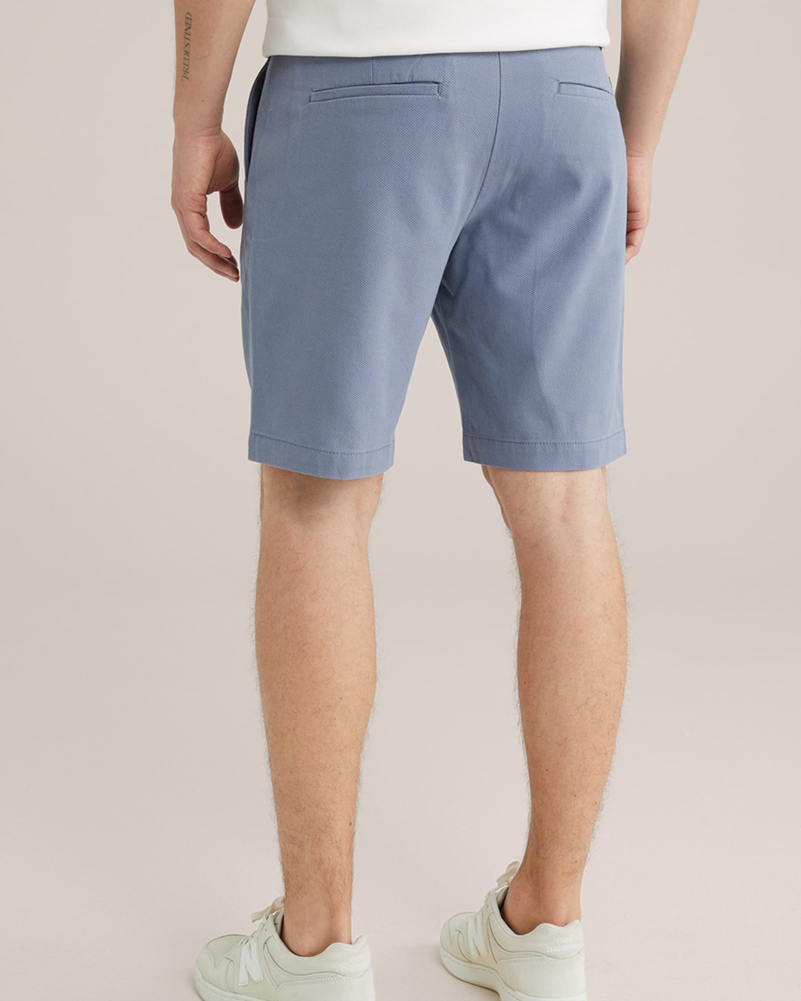WE Fashion Chino nadrág galambkék termék 2. képe