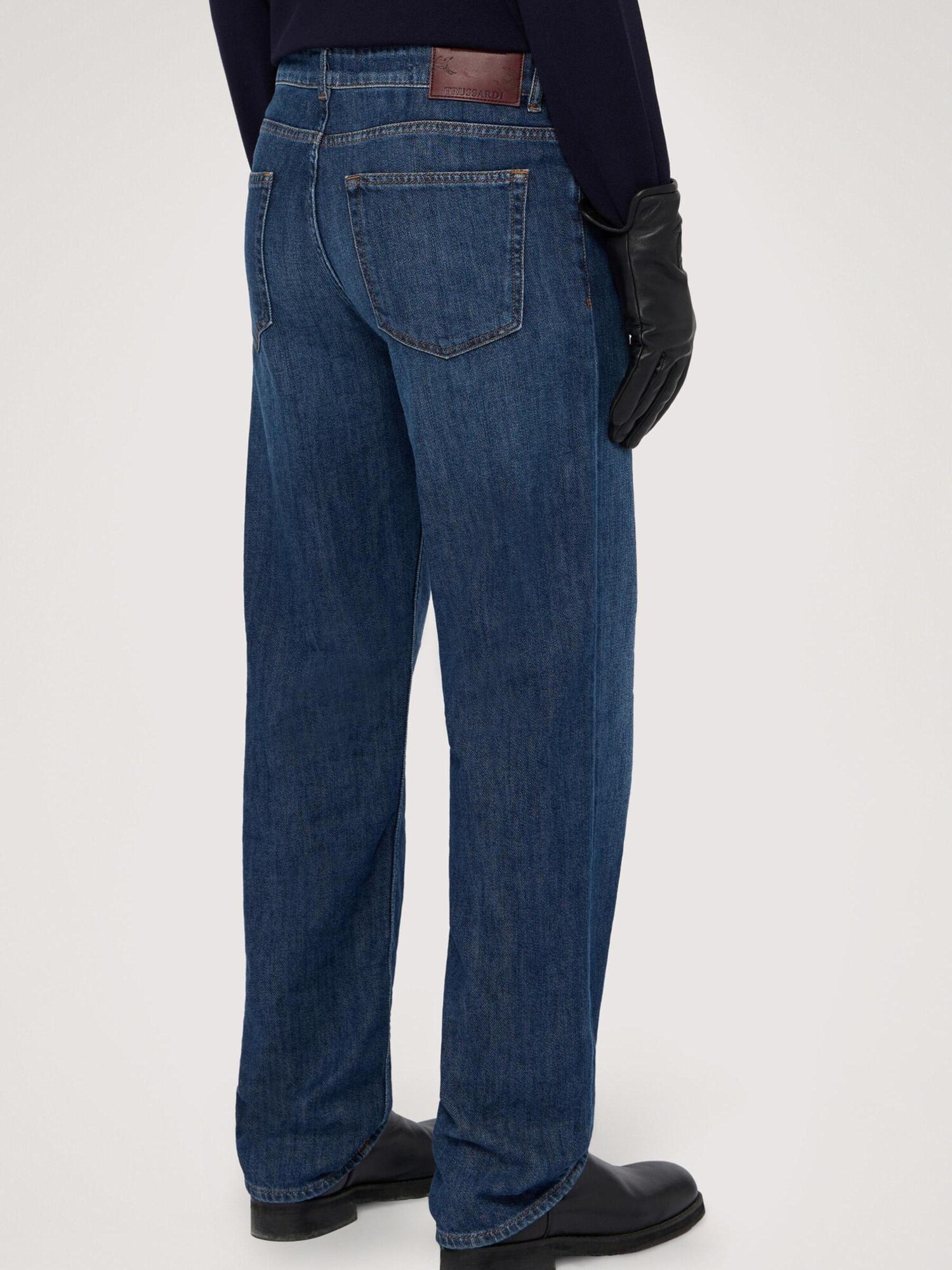 Trussardi Vaquero azul denim – imagen 3