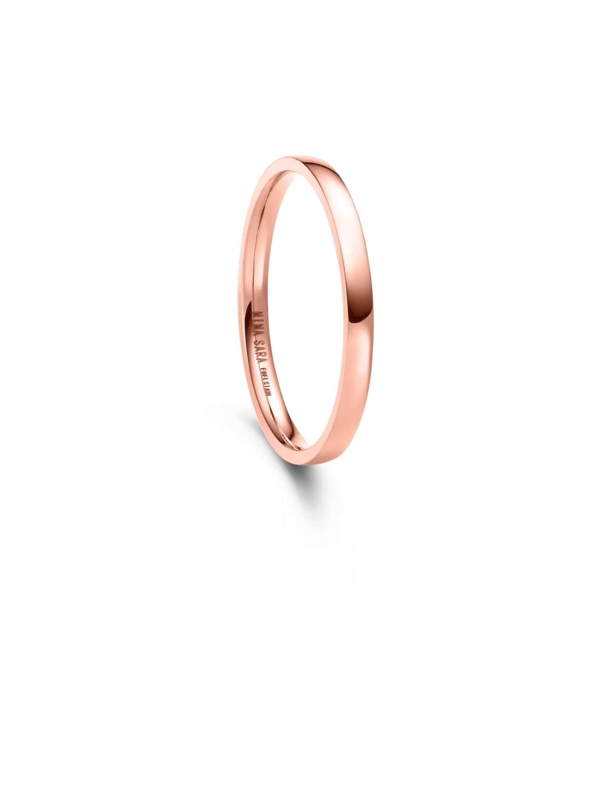 MARRYA Ring 'MARRYA NS-03 Ehering aus Edelstahl' dam