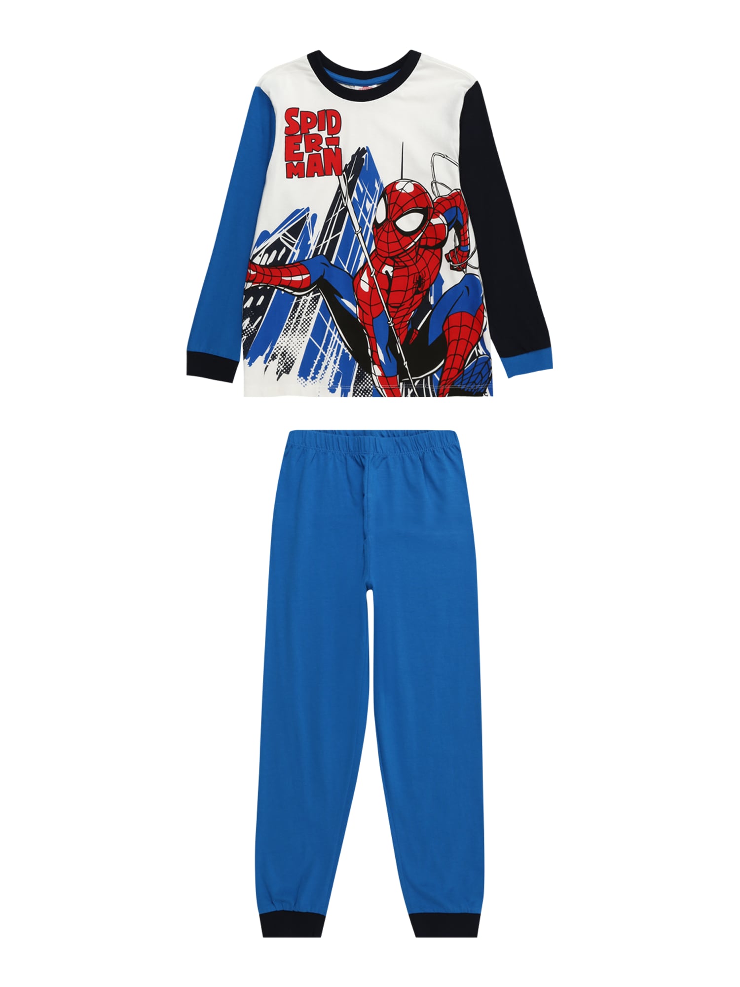 OVS Pidžama set  plava / mornarsko plava / crvena / bijela