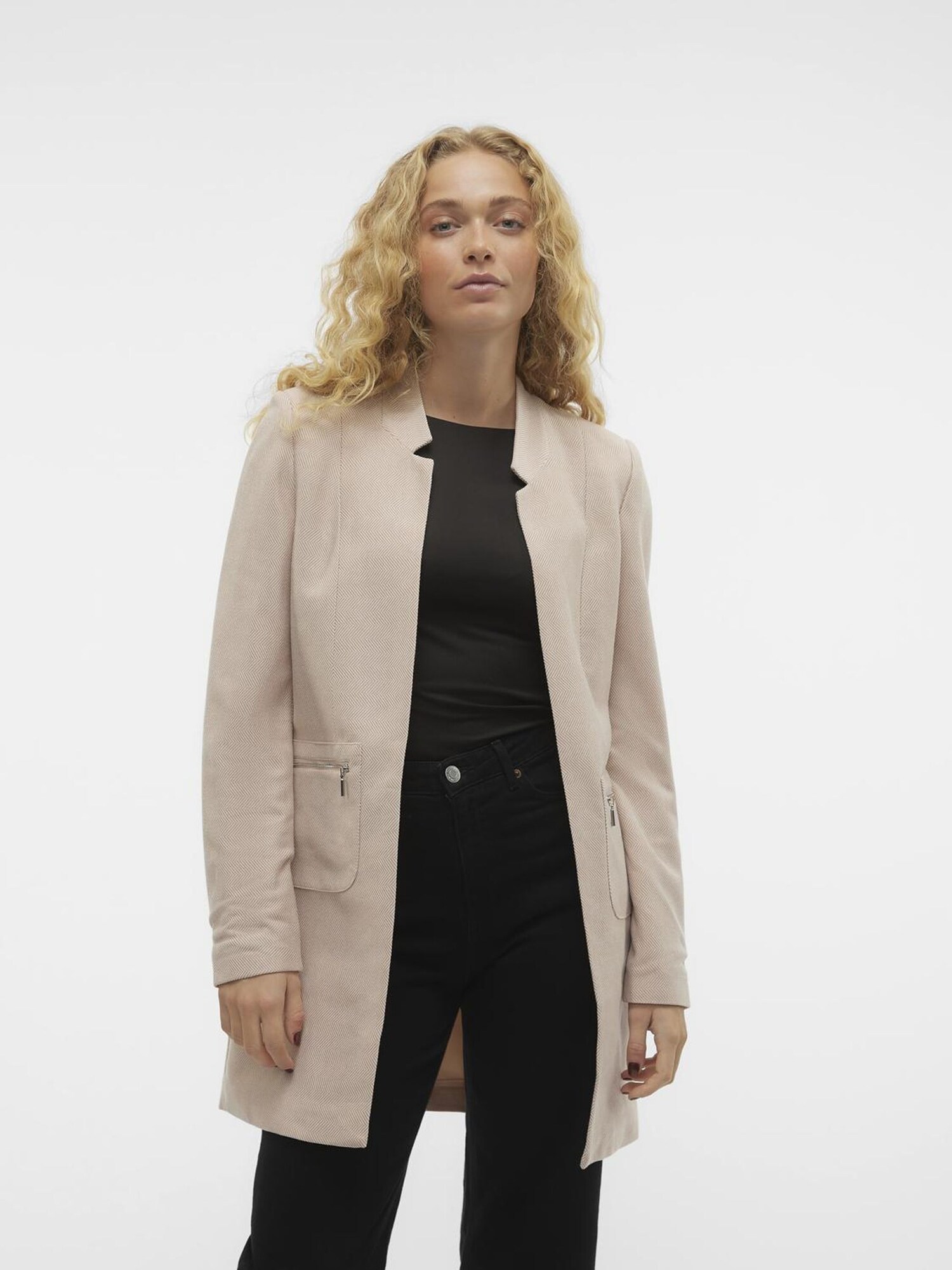 VERO MODA Blazer 'SILLE' beige