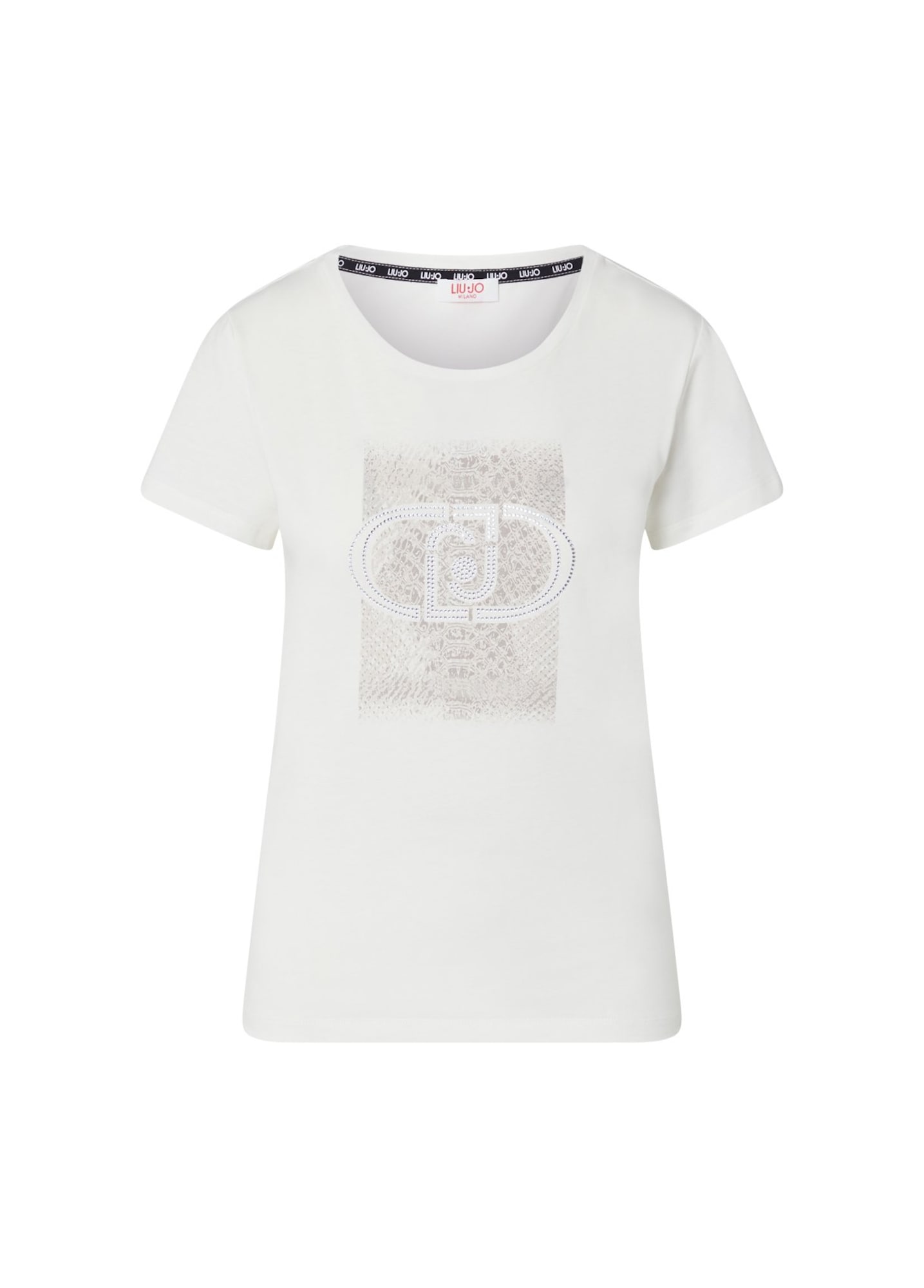 Liu Jo Tricou bej deschis / alb