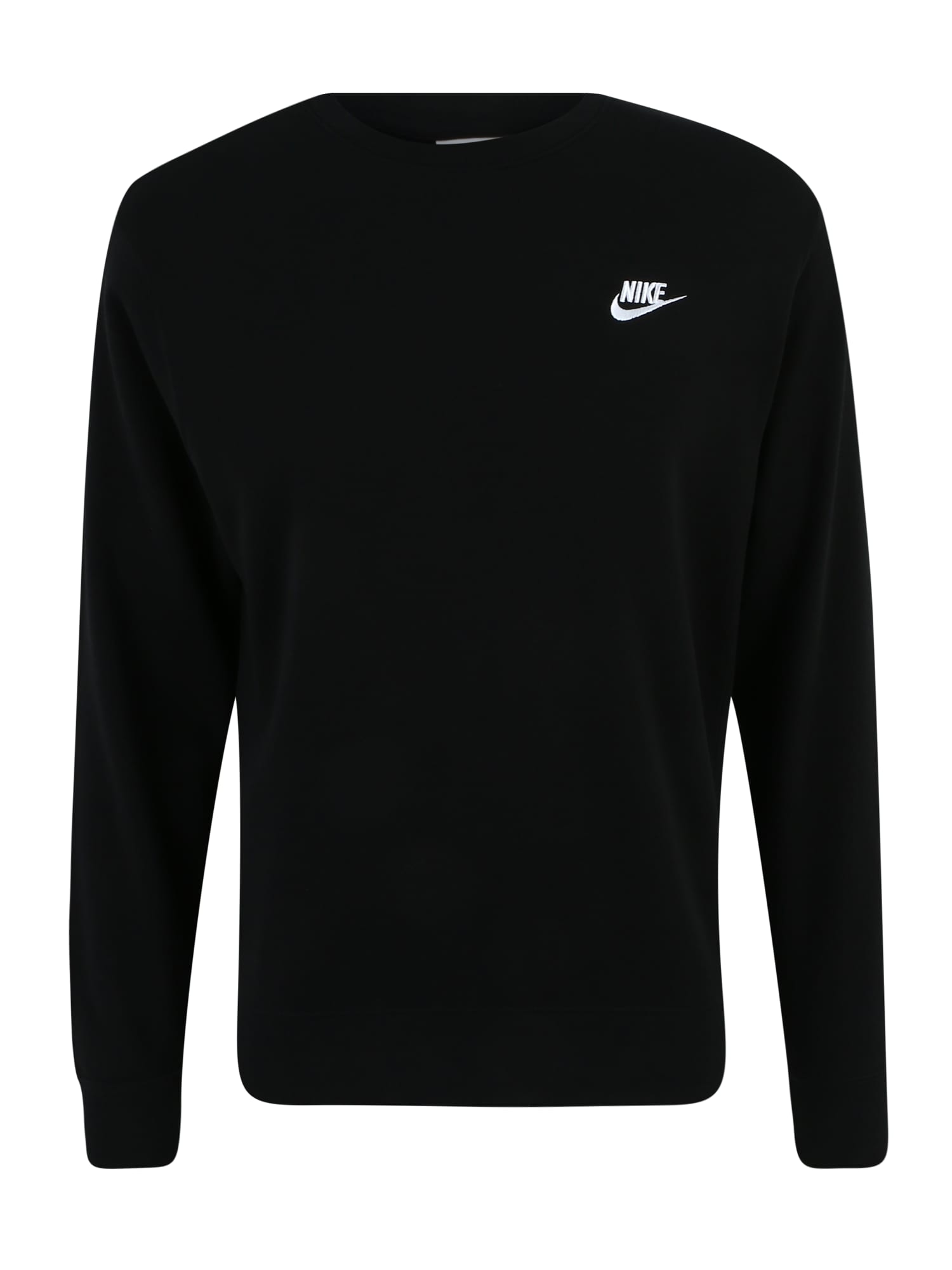 Nike Sportswear Megztinis be užsegimo juoda / balta