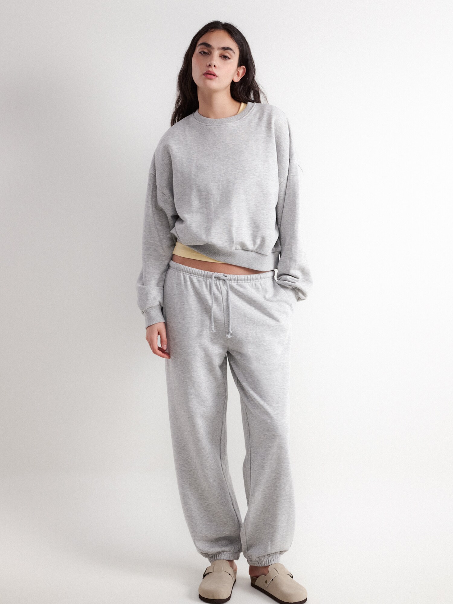 BALMOHK Sweater majica  siva