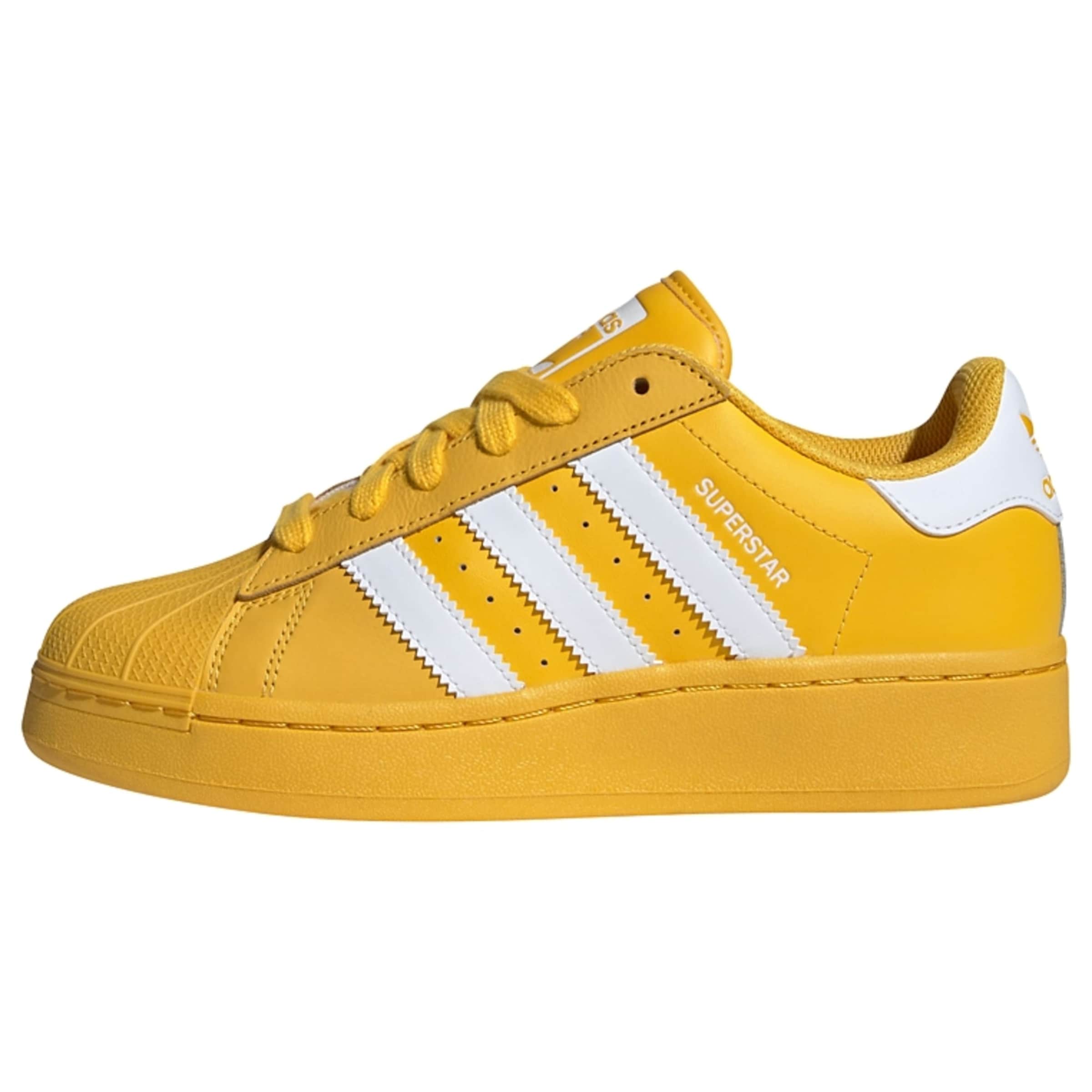 ADIDAS ORIGINALS Niske tenisice 'Superstar XLG'  senf / bijela