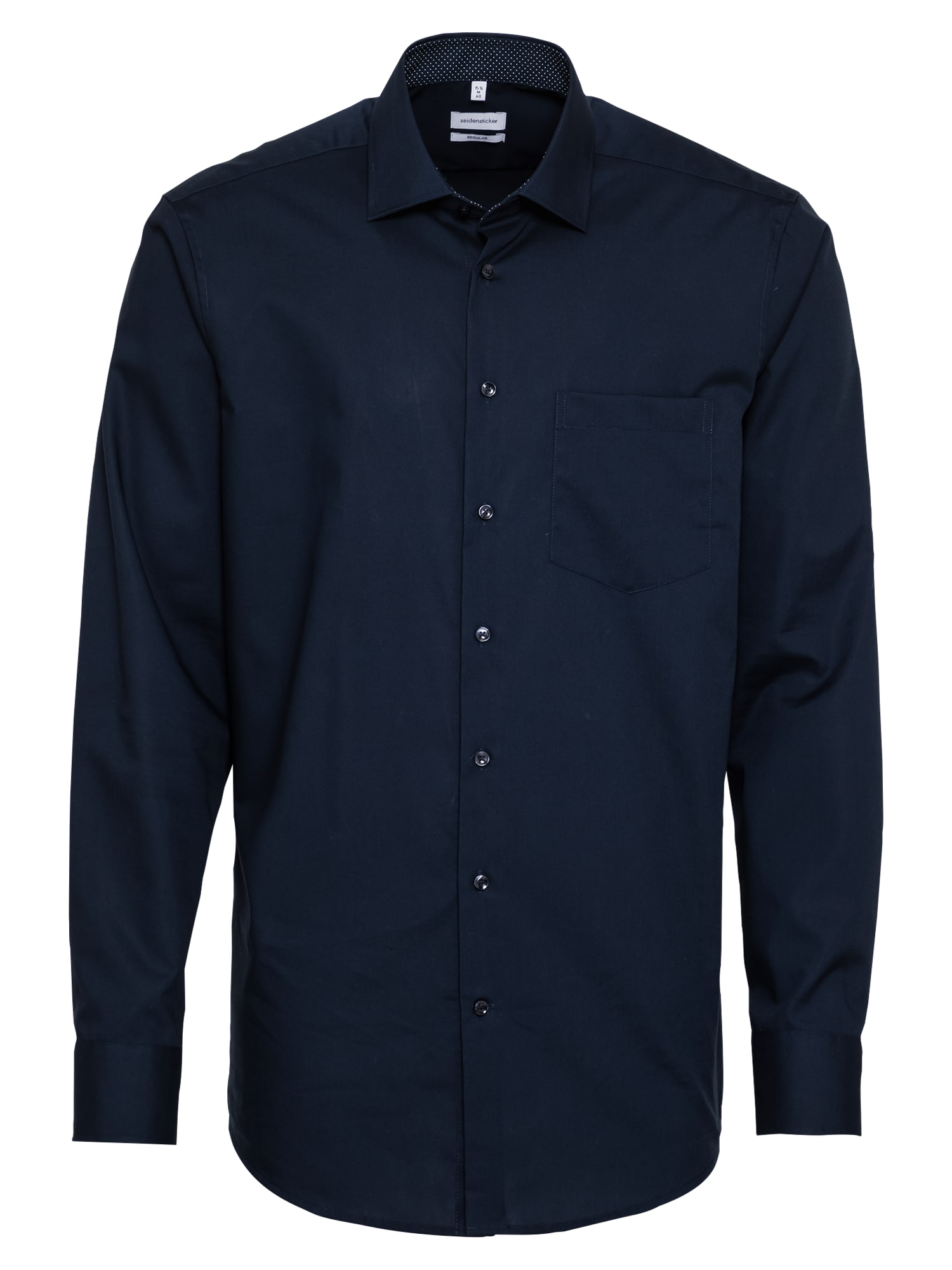 SEIDENSTICKER Dalykinio stiliaus marškiniai 'Modern' nakties mėlyna