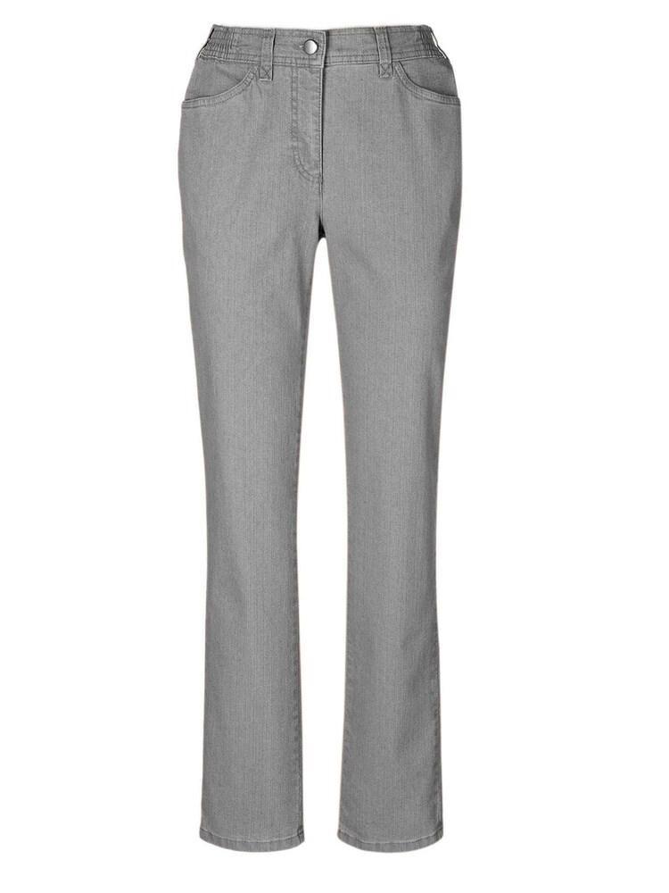 Goldner Jeans 'Anna' Damen Größe 43/44 hellgrau