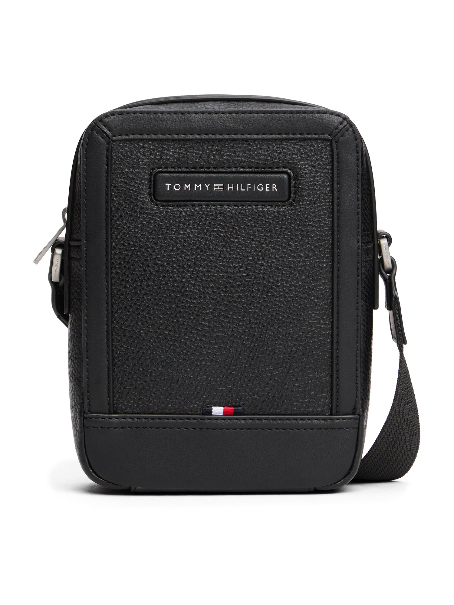 TOMMY HILFIGER Geantă de umăr CENTRAL  negru