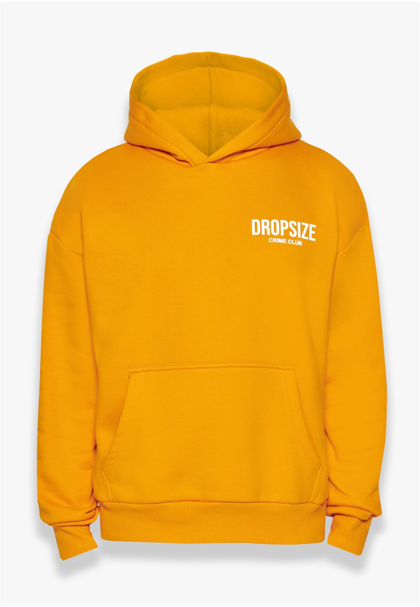 Dropsize Tréning póló 'Crime Club'  narancs / fehér termék 2. képe