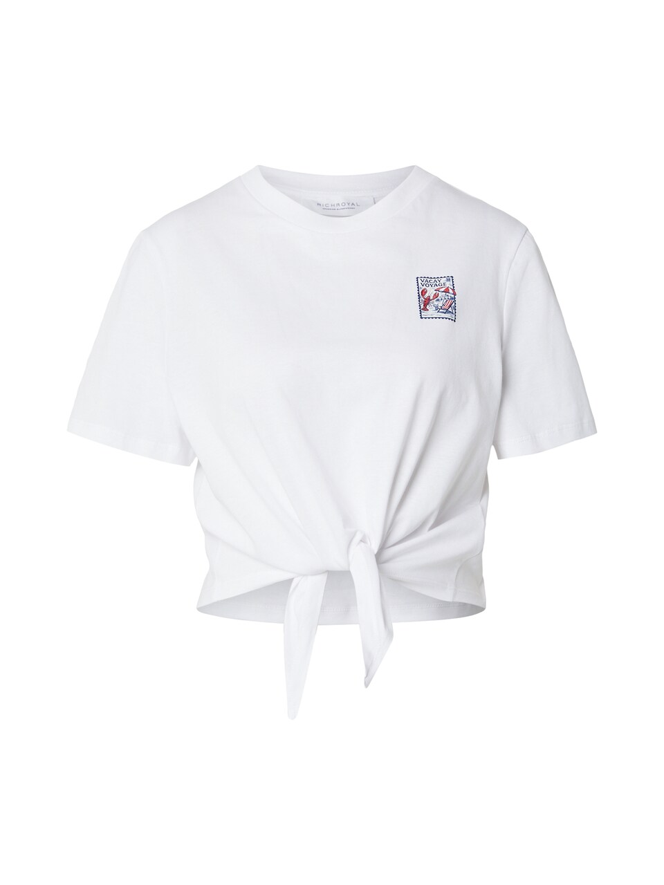 T-shirt blå / röd