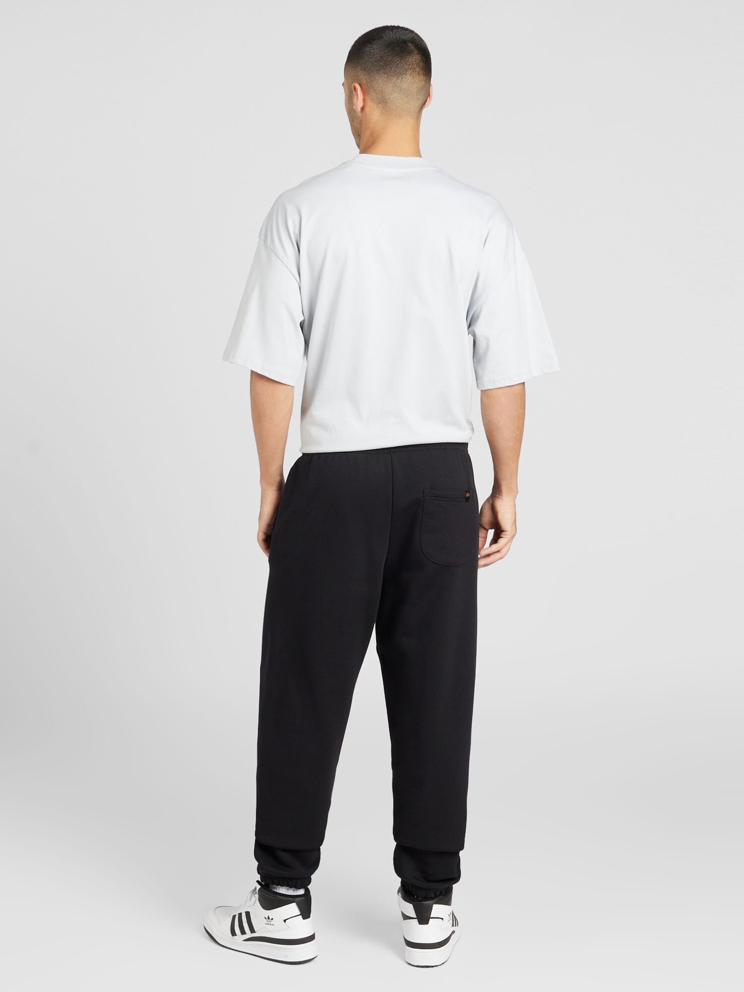 ALPHA INDUSTRIES Nohavice 'Essentials'  čierna (obrázok 3)