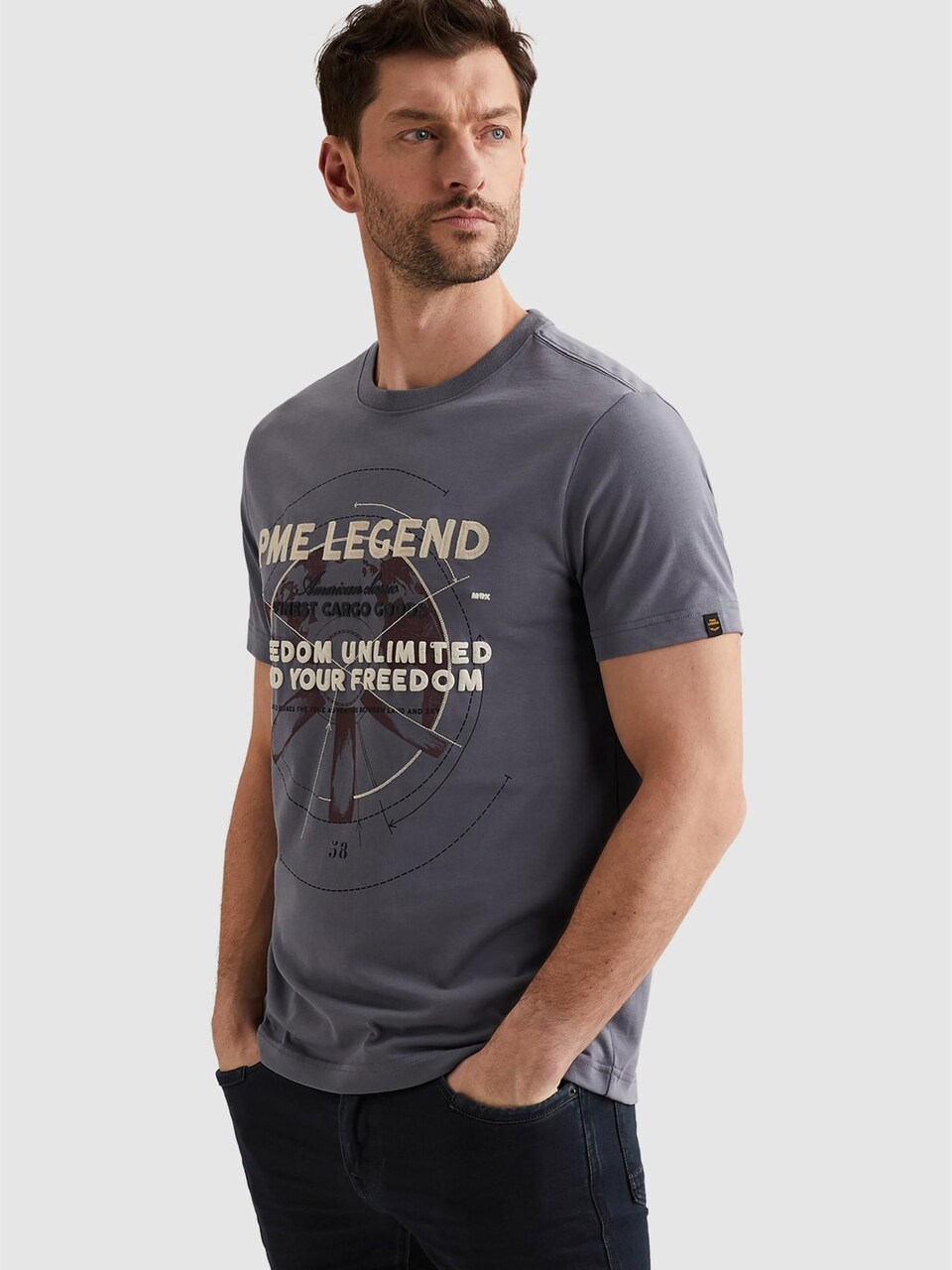 T-shirt 'T-shirt in cotton jersey with artwork'