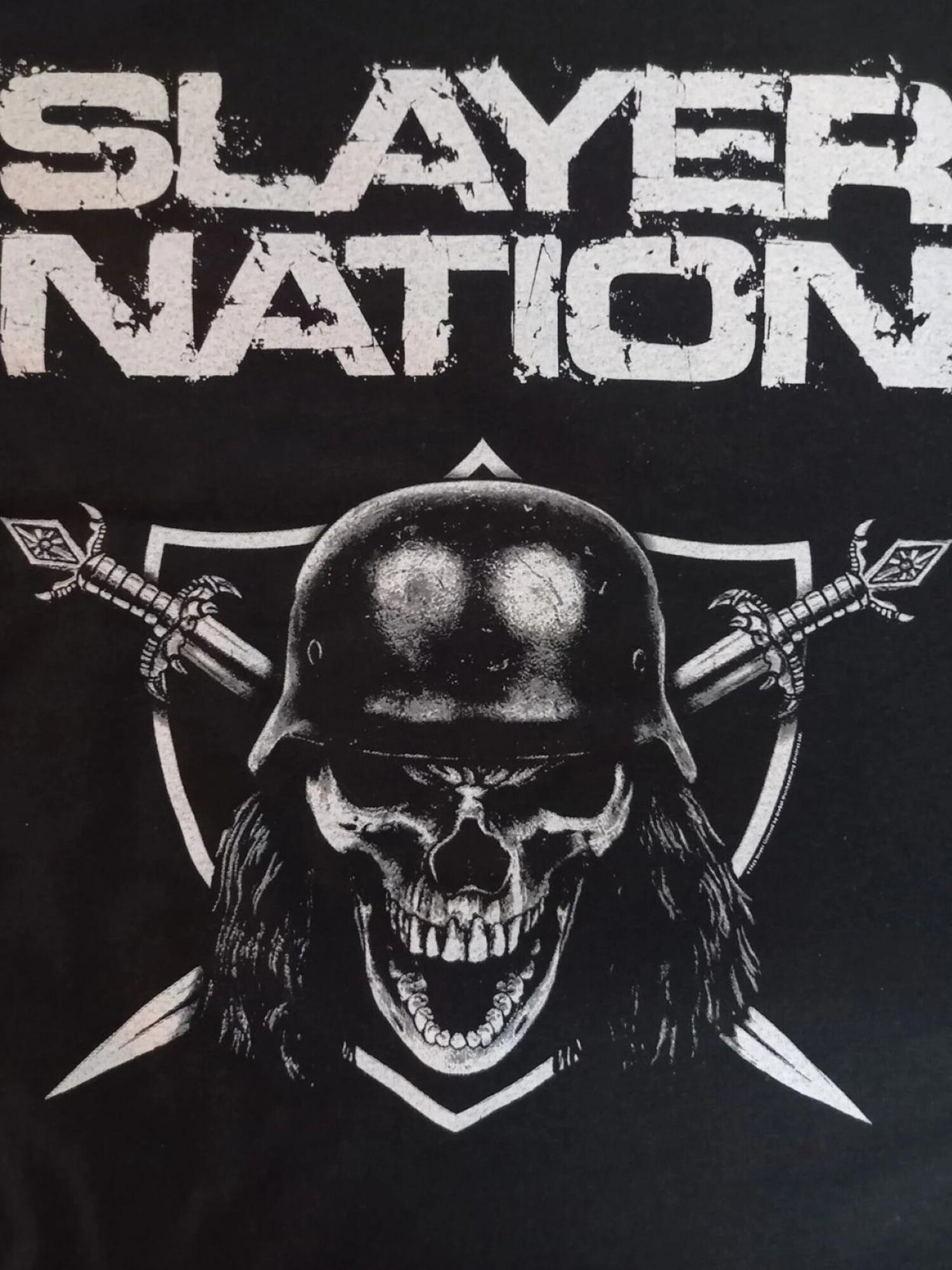 Slayer Camiseta 'Slayer Nation T-Shirt' negro – imagen 3