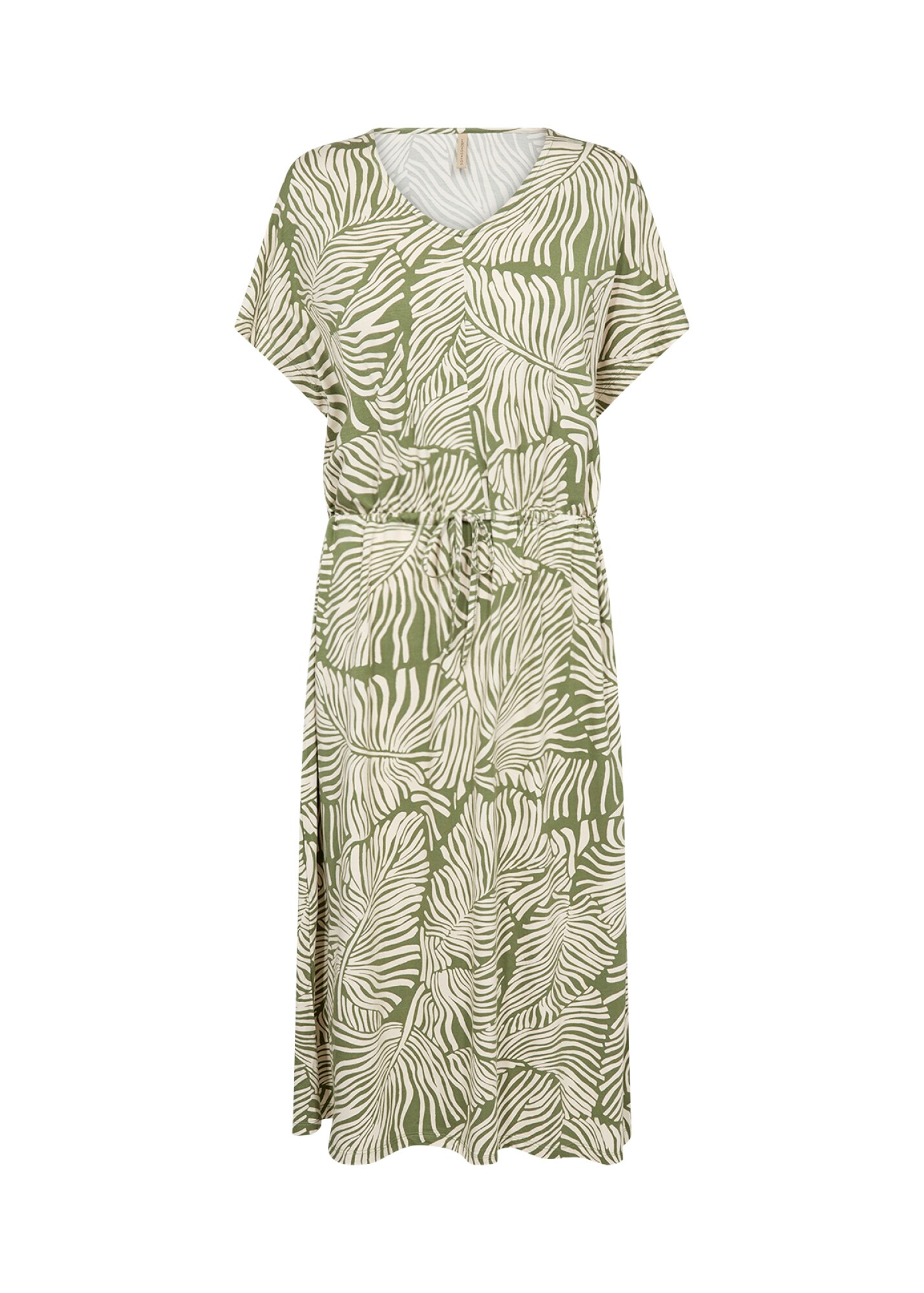 Soyaconcept Rochie de vară MARICA  verde / alb murdar