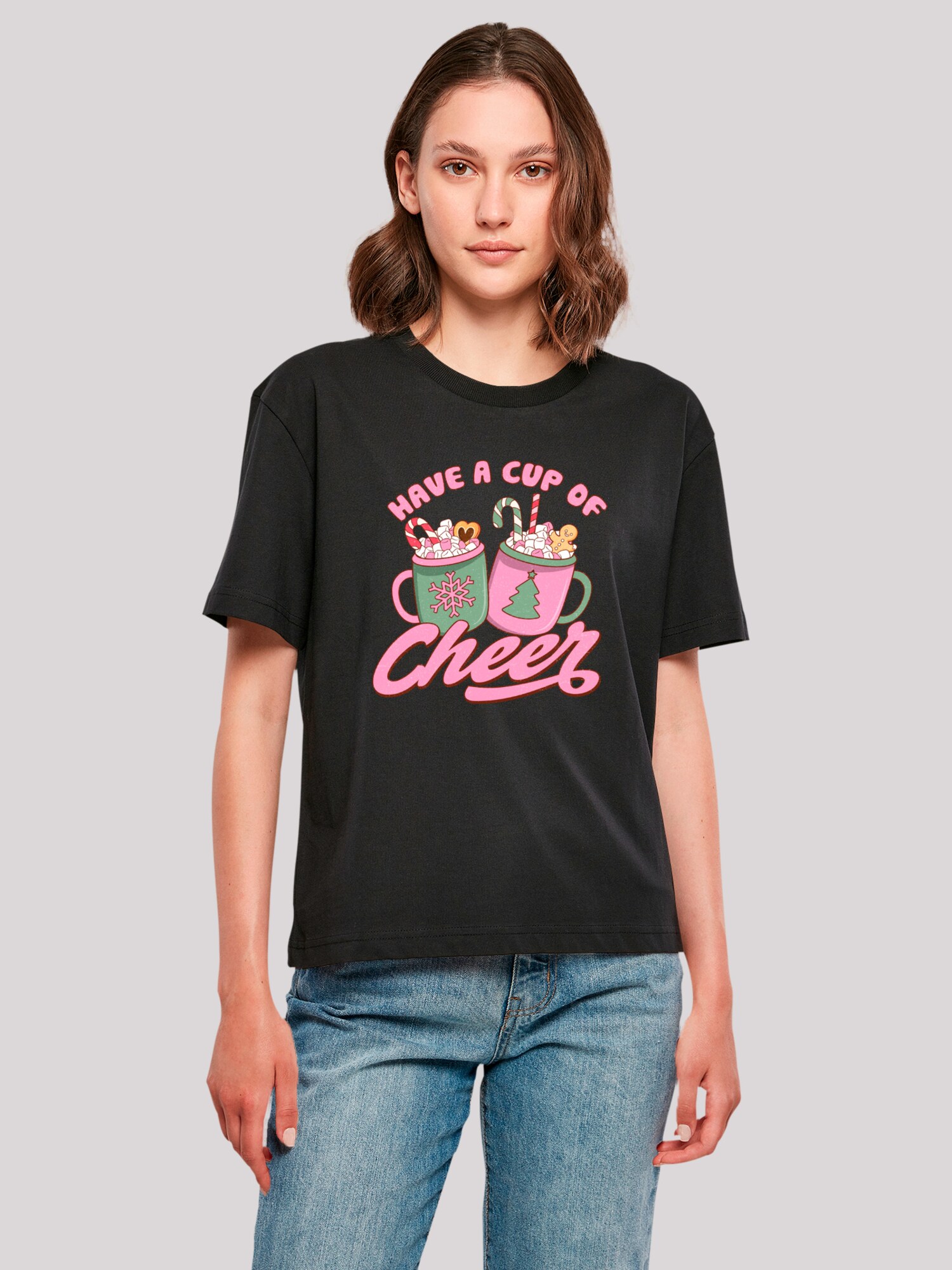 Thumbnail - F4NT4STIC Shirt Have a Cup of Cheer Christmas Holiday