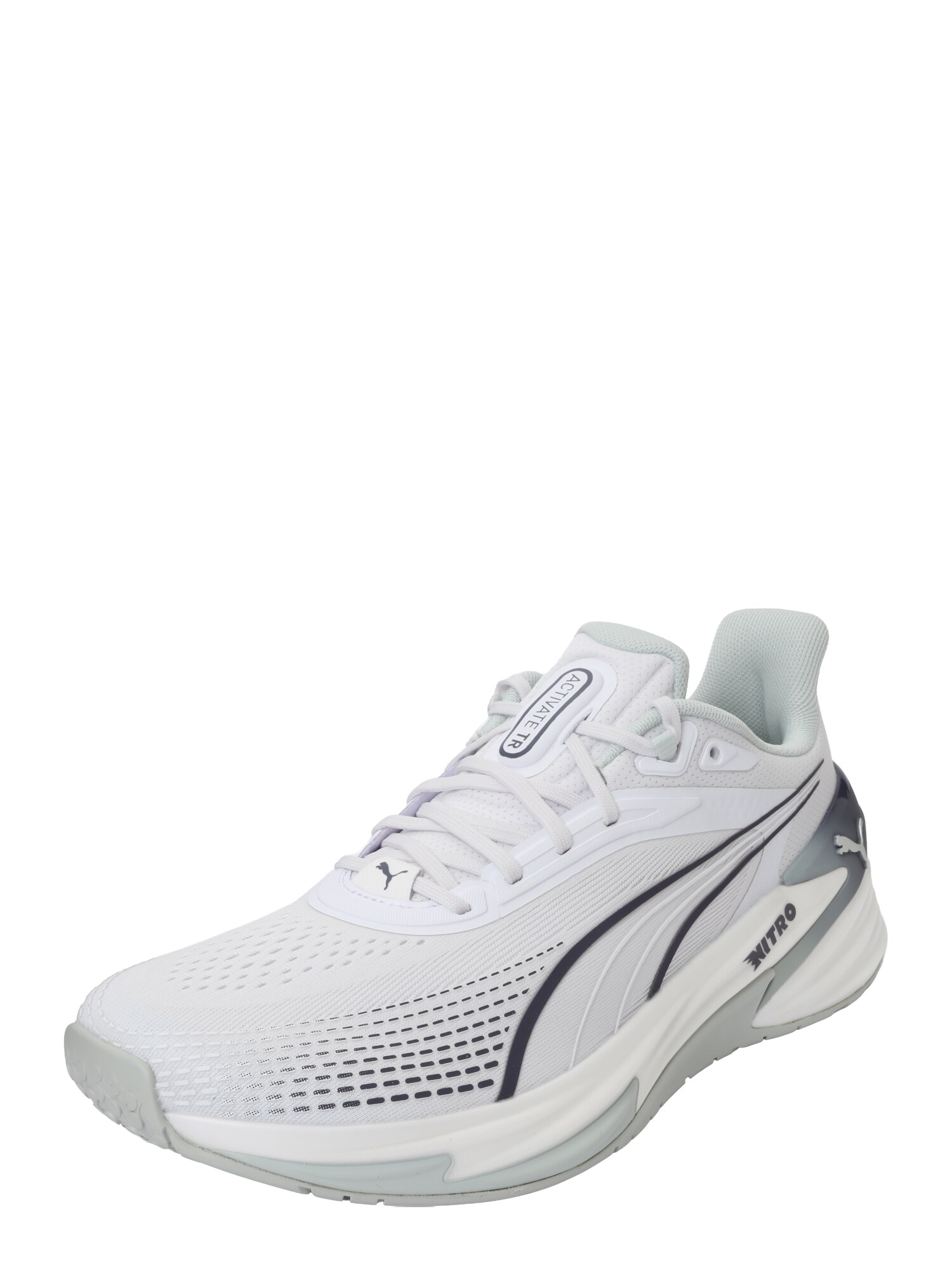 PUMA Športová obuv 'Activate Nitro'  čierna / biela