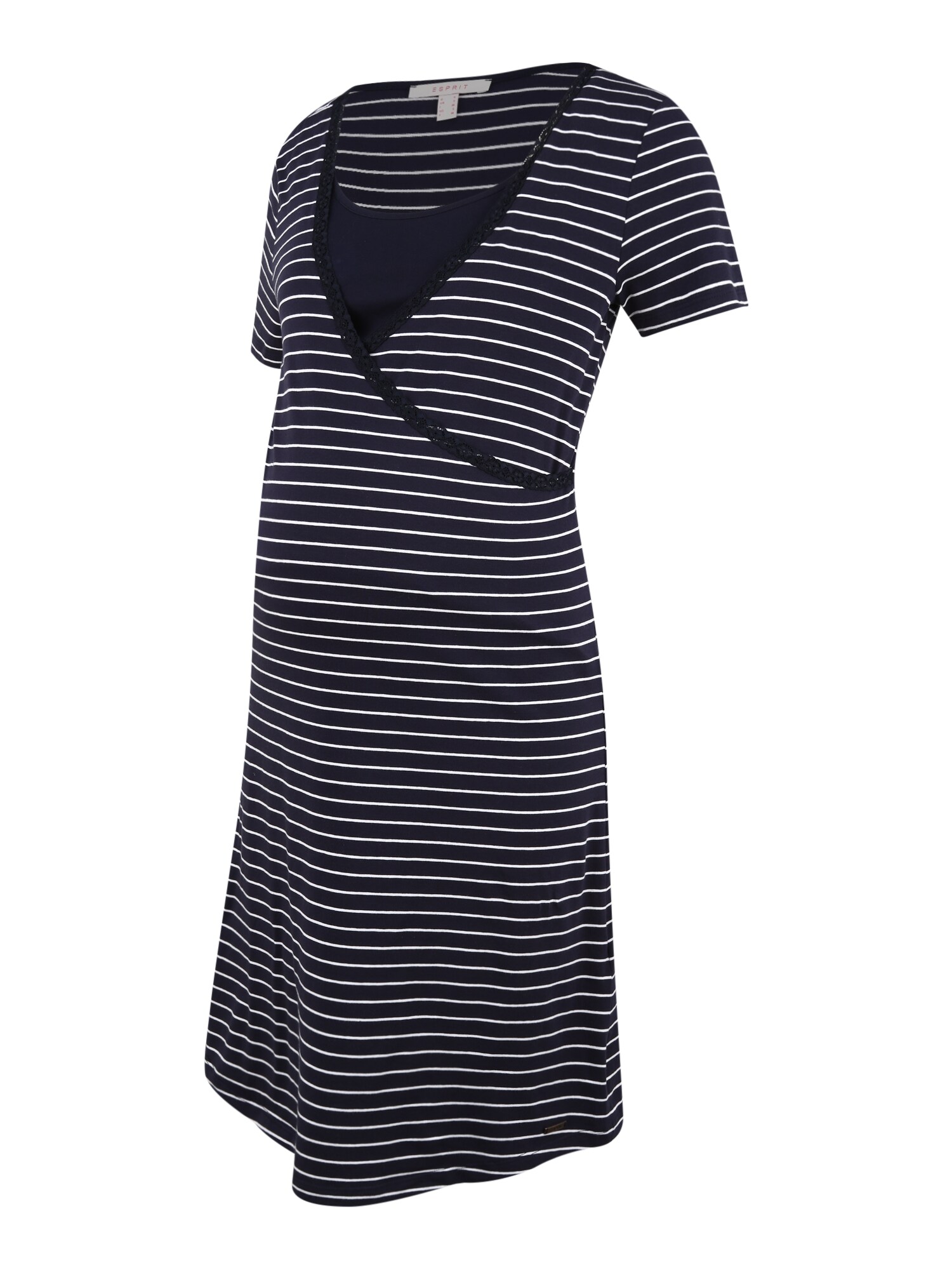 Esprit Maternity Suknelė  nakties mėlyna / balta