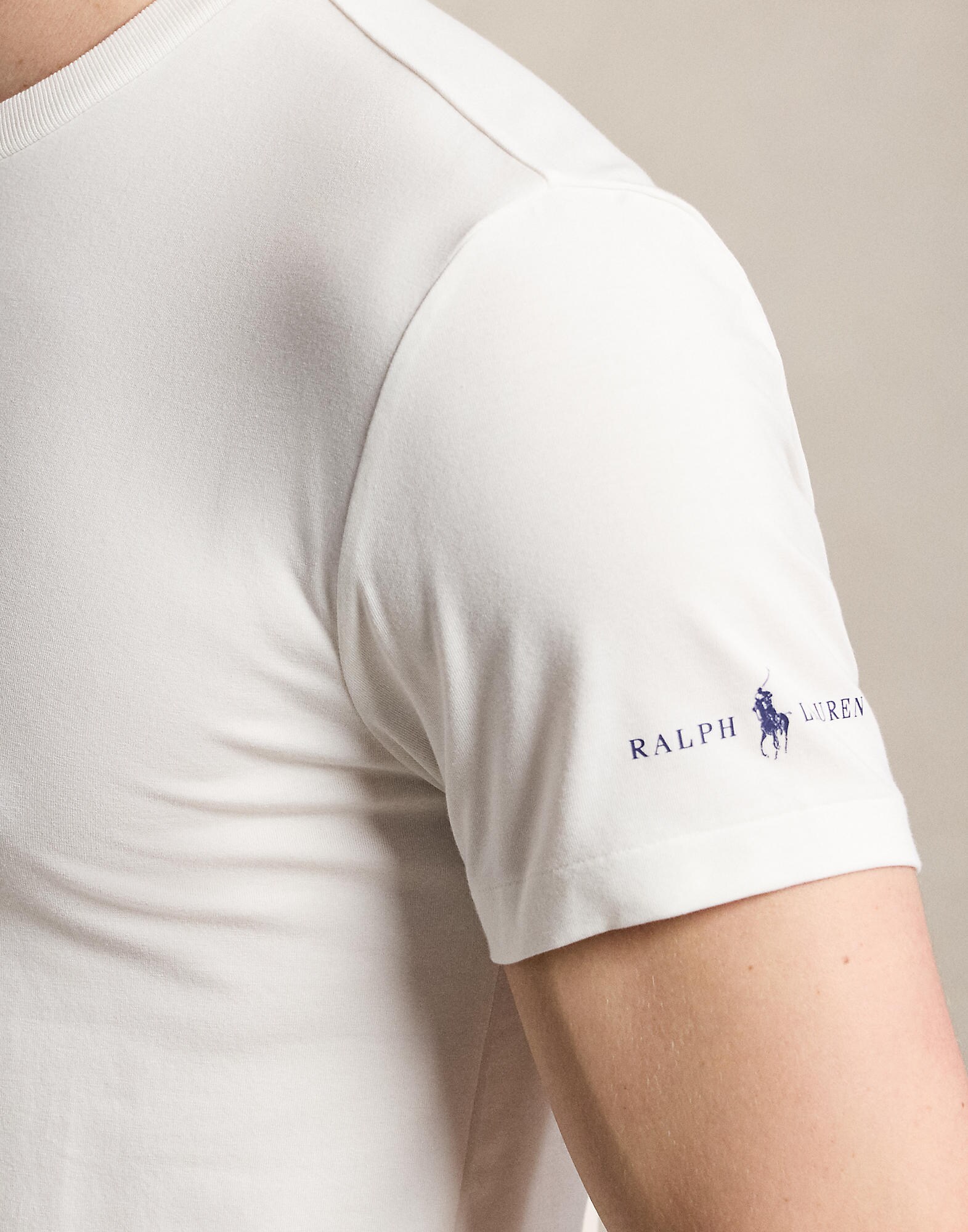Polo Ralph Lauren Camiseta térmica  navy / negro / blanco – imagen 4
