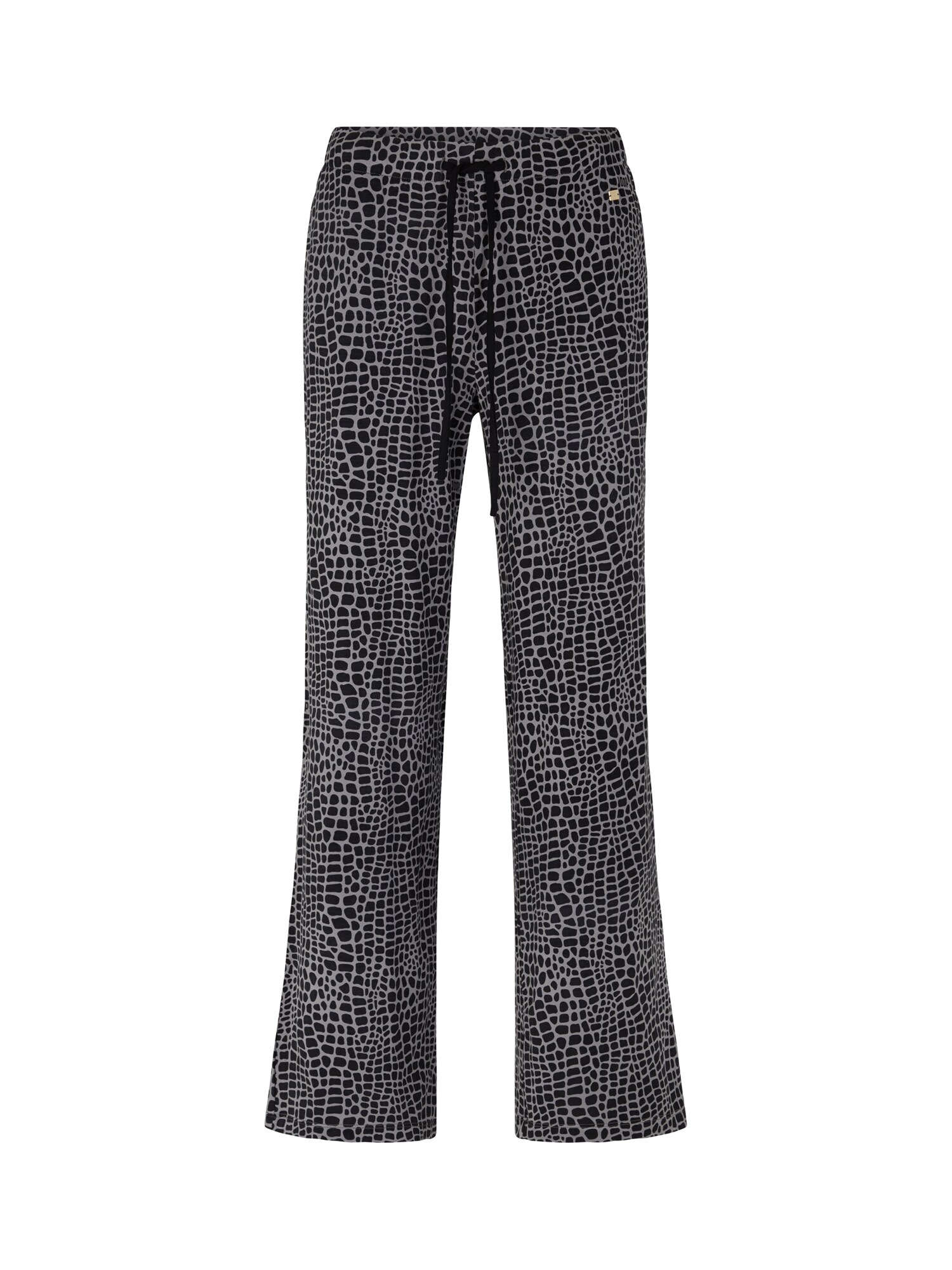 JOOP! Pantalón de pijama  gris / blanco