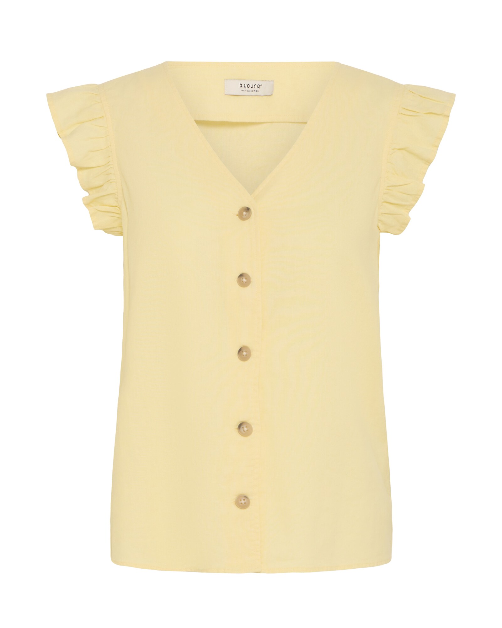 b.young Blusa 'FALAKKA'  amarillo claro