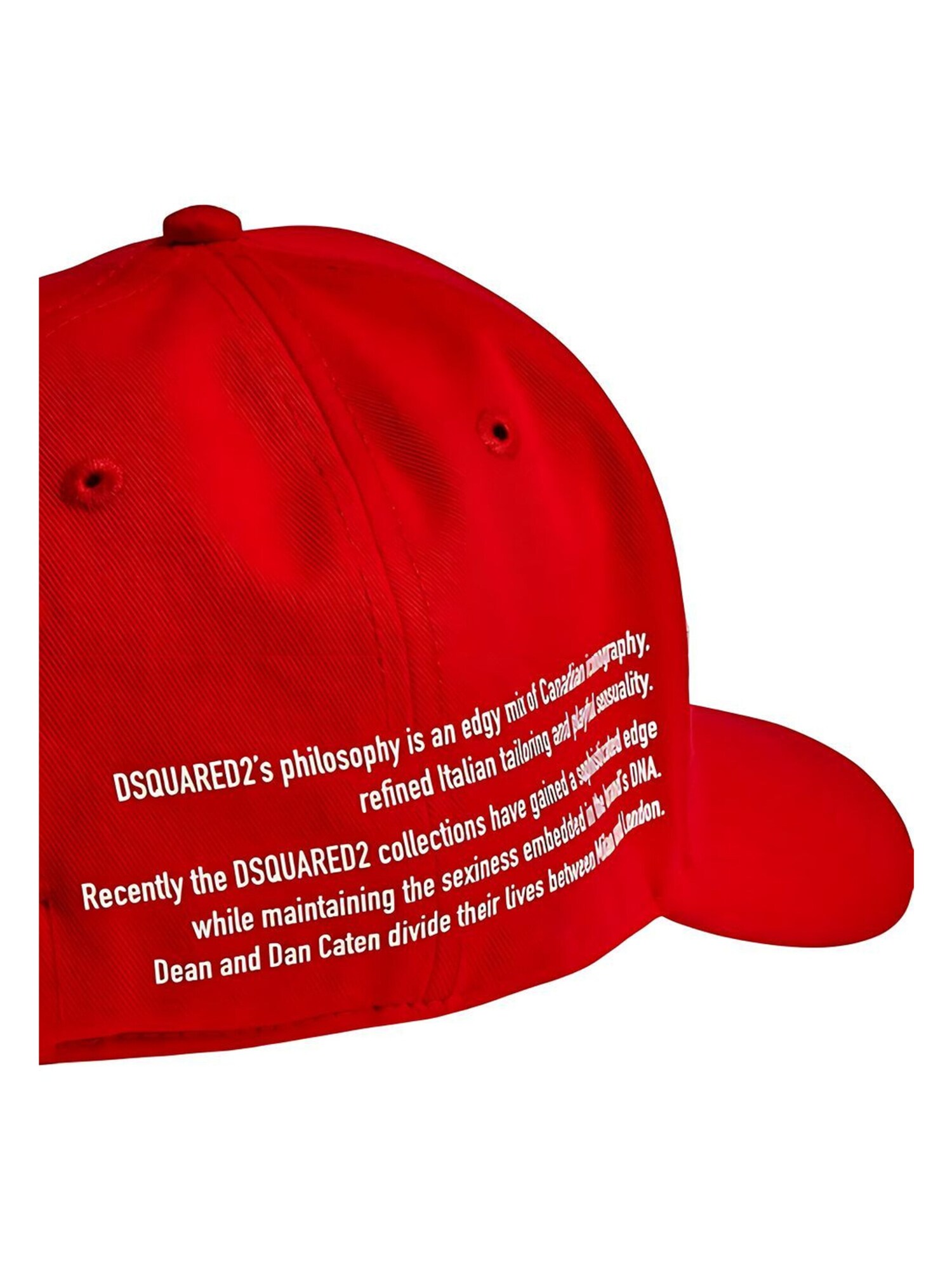 DSQUARED2 Gorra 'Dsquared2'  rojo – imagen 3