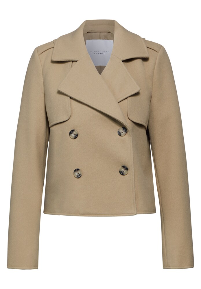 Street One Studio Kurzer Trenchcoat Damen Größe XXL beige