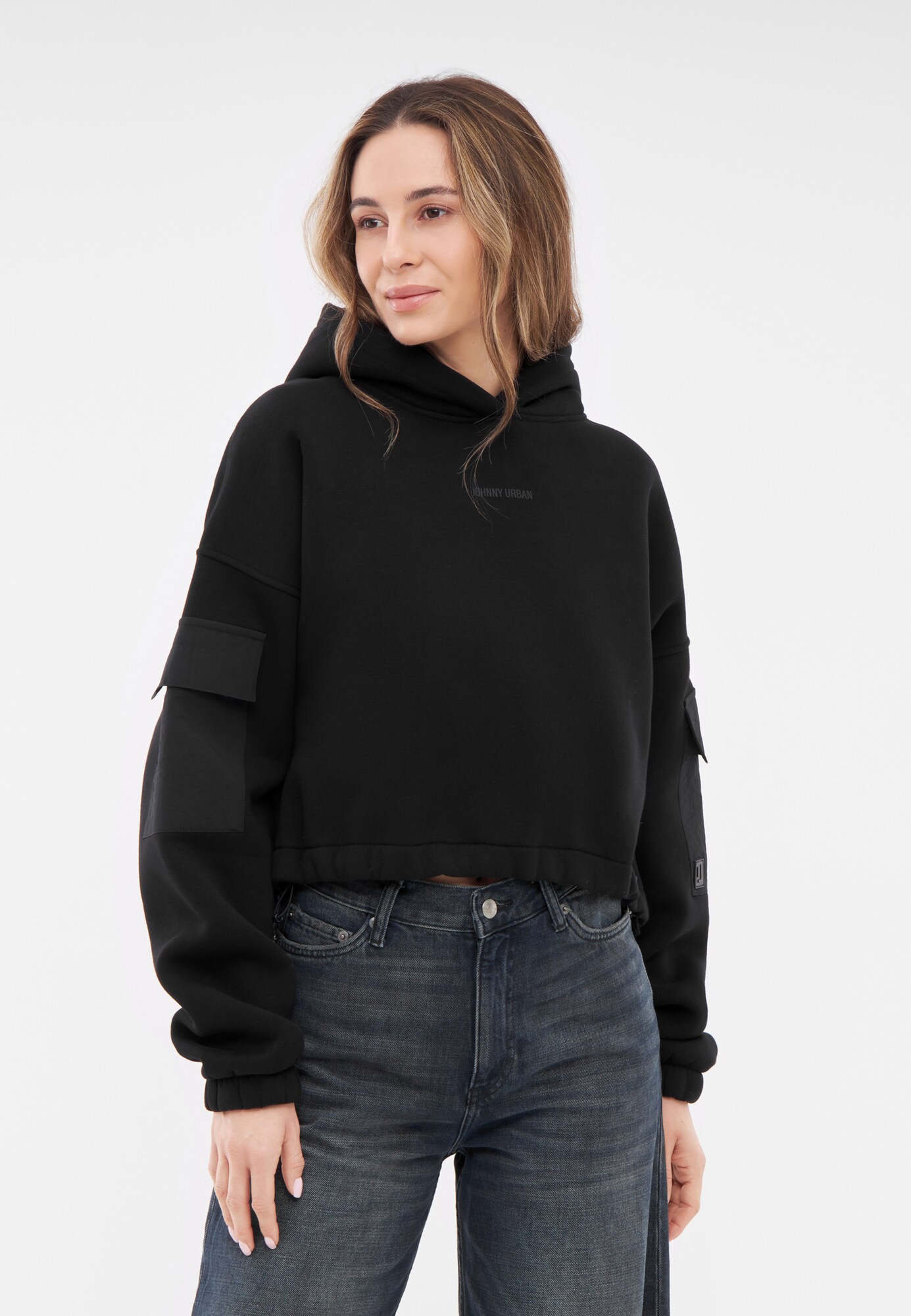 Thumbnail - Cropped Hoodie 'Carly'