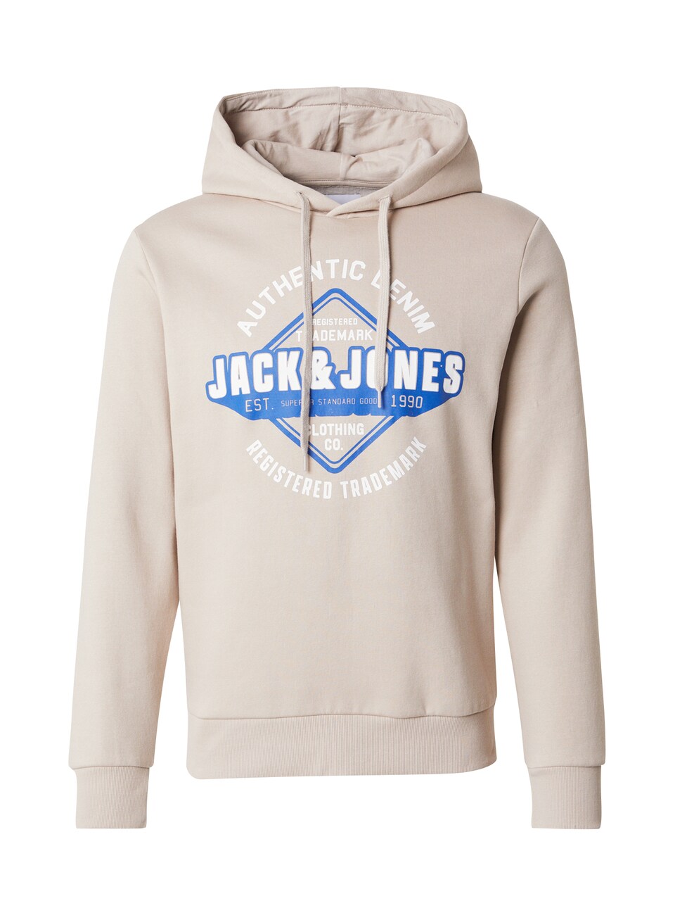 Sweatshirt beige / azur