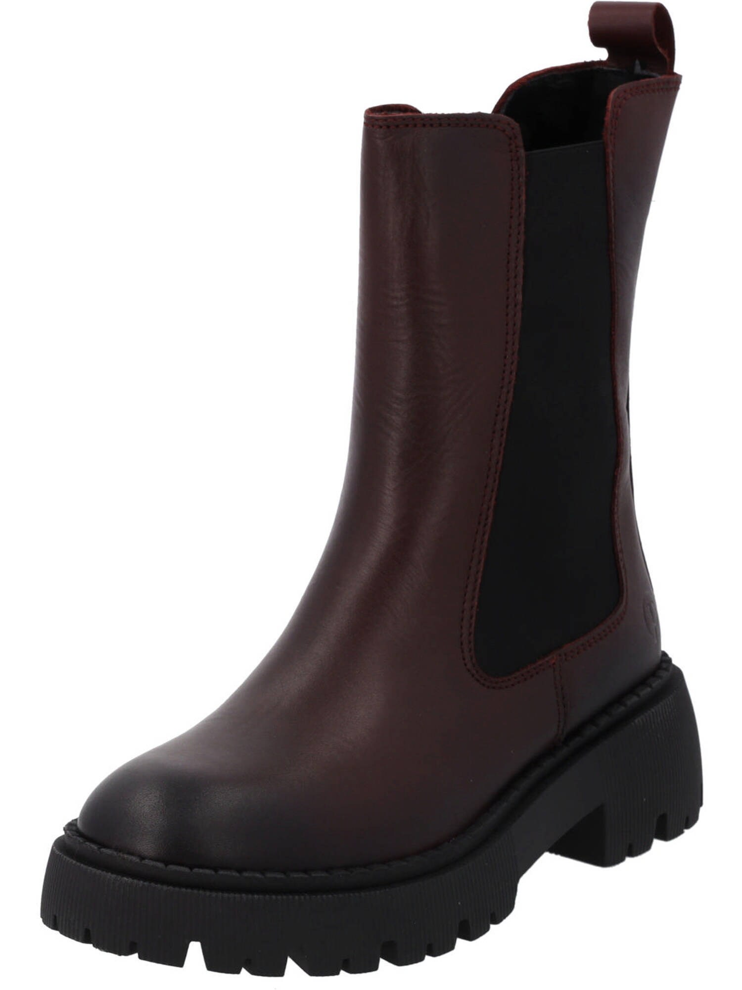 Palado Ghete chelsea Zevah  roșu burgundy / negru