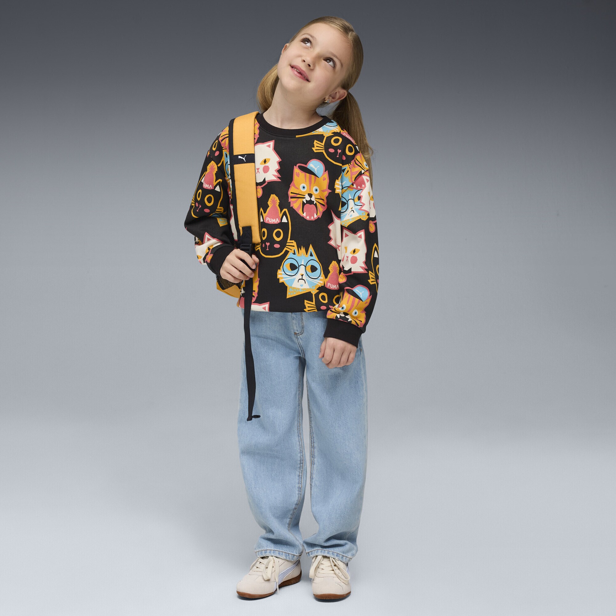 Thumbnail - Sweatshirt 'Moody Cat'