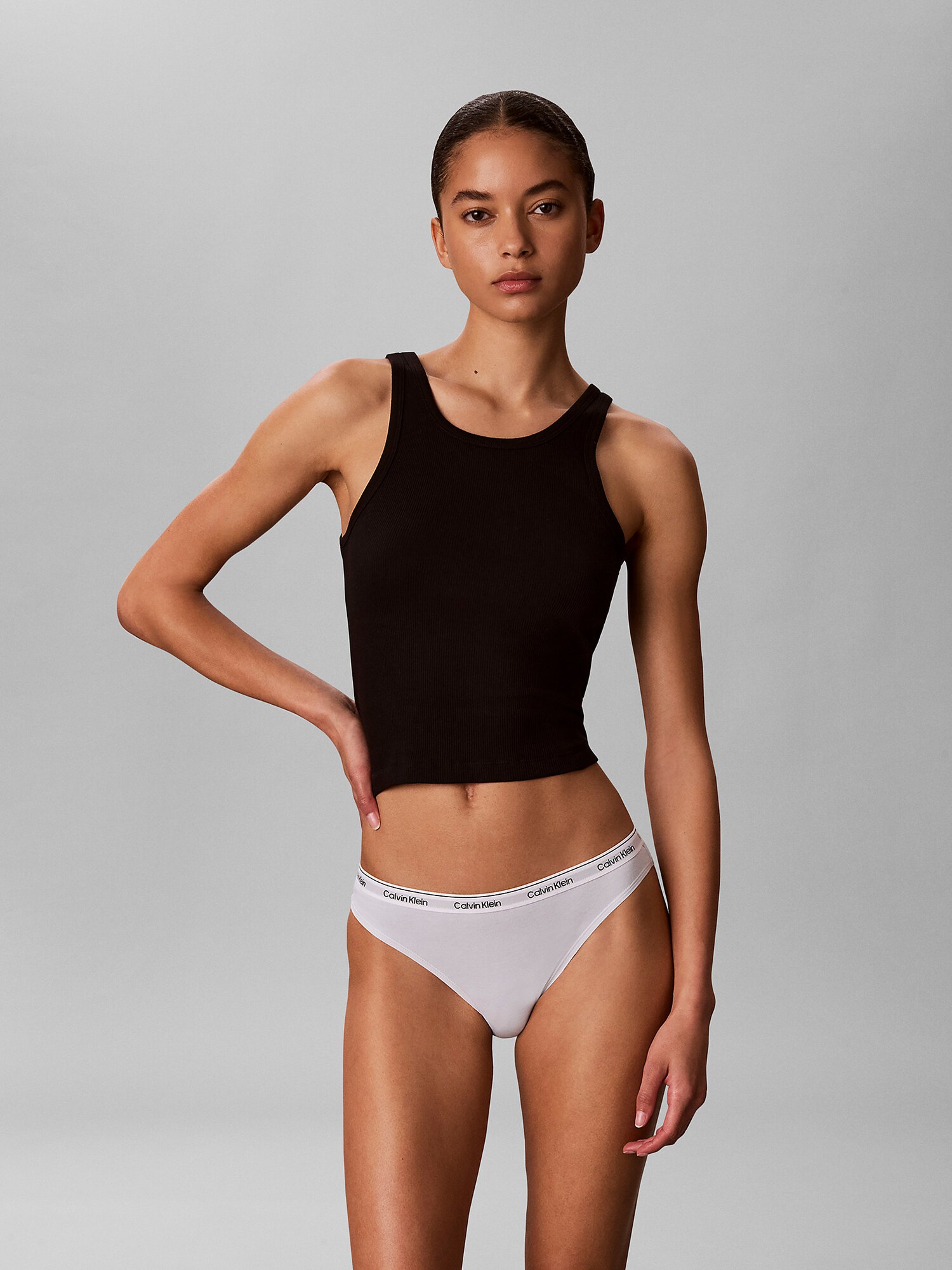 Calvin Klein Underwear Braga gris claro / negro / blanco – imagen 9