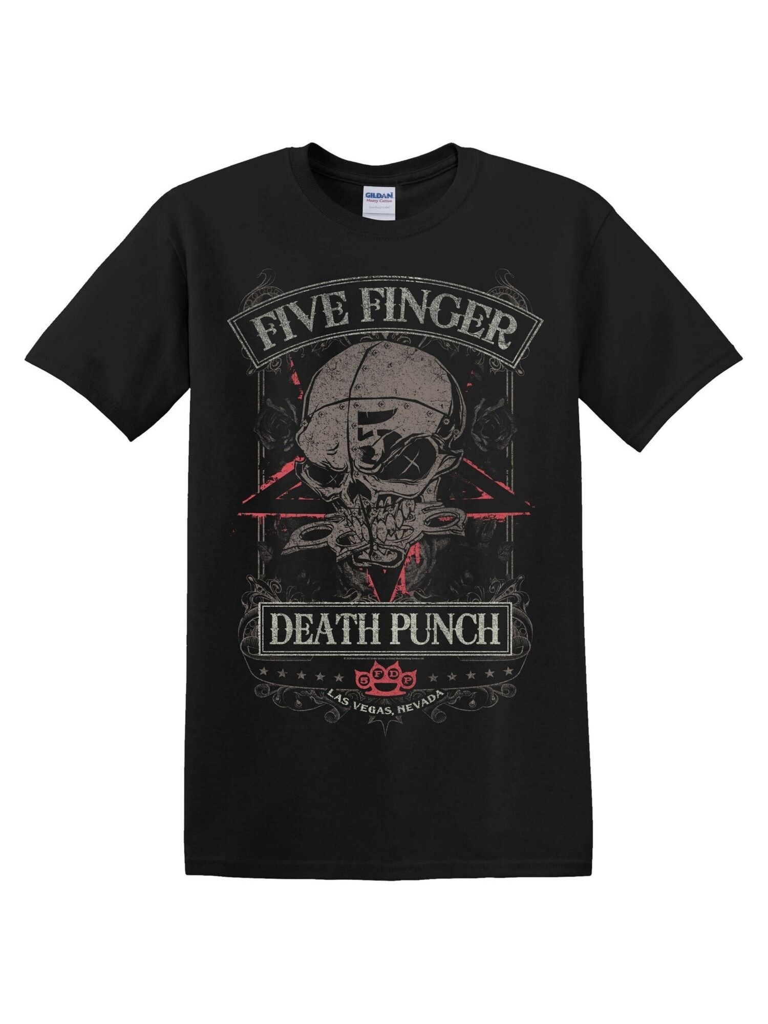 Rockshirts Camiseta 'Five Finger Death Punch Wicked Master T-Shirt' negro – imagen 1