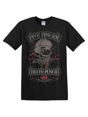 Rockshirts Camiseta 'Five Finger Death Punch Wicked Master T-Shirt'  negro