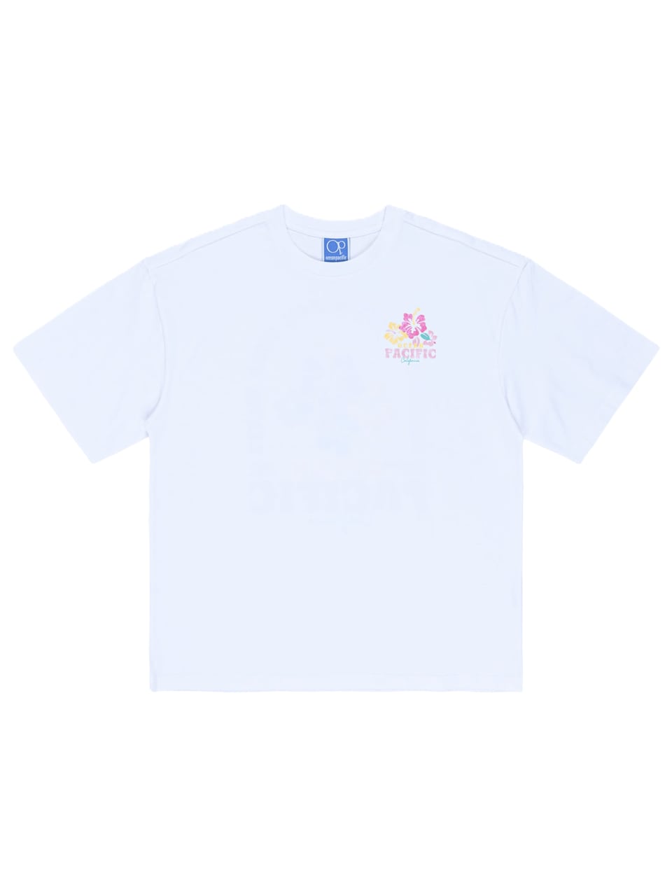 T-shirt 'La Jolla' aqua / rosa / rosé