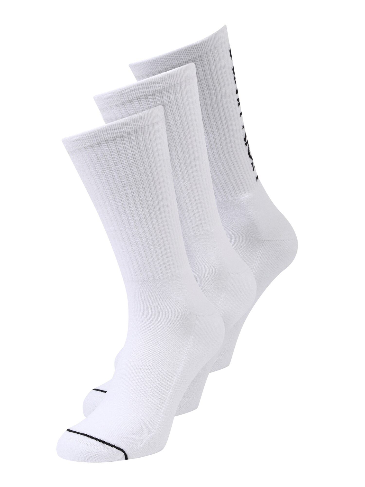 Calvin Klein Underwear Къси чорапи  черно / бяло