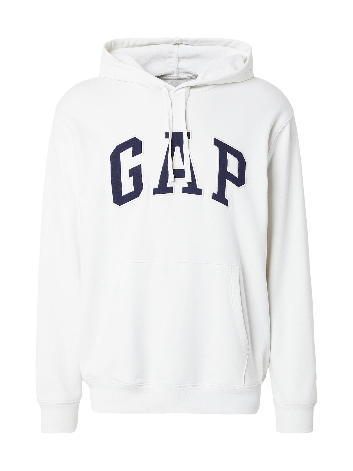 GAP Bluză de molton HERITAGE  bleumarin / alb