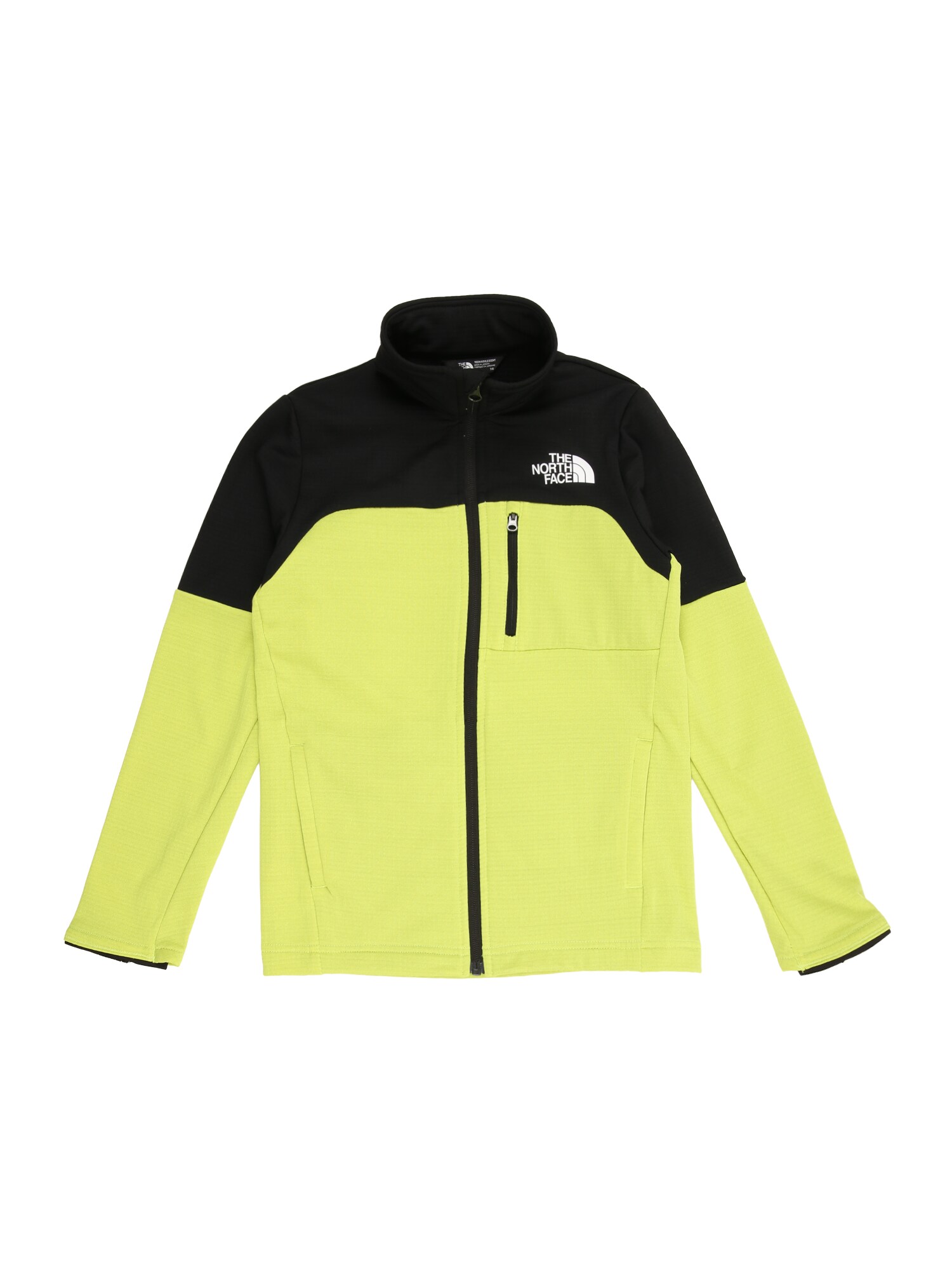 THE NORTH FACE Jachetă  fleece funcțională  galben citron / negru