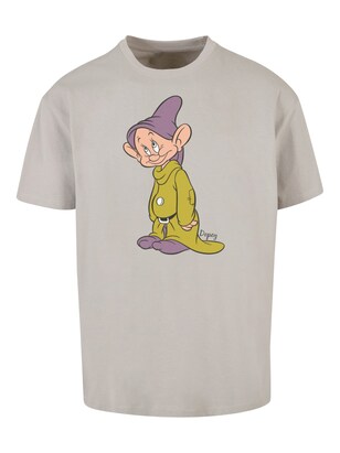 F4NT4STIC Shirt ‘Disney Classic Dopey’ Grijs / Gemengde kleuren