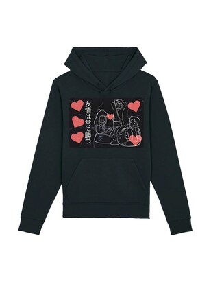 F4NT4STIC Sweatshirt ‘Heidi From Heidi With Love’ Lichtrood / Zwart / Wit