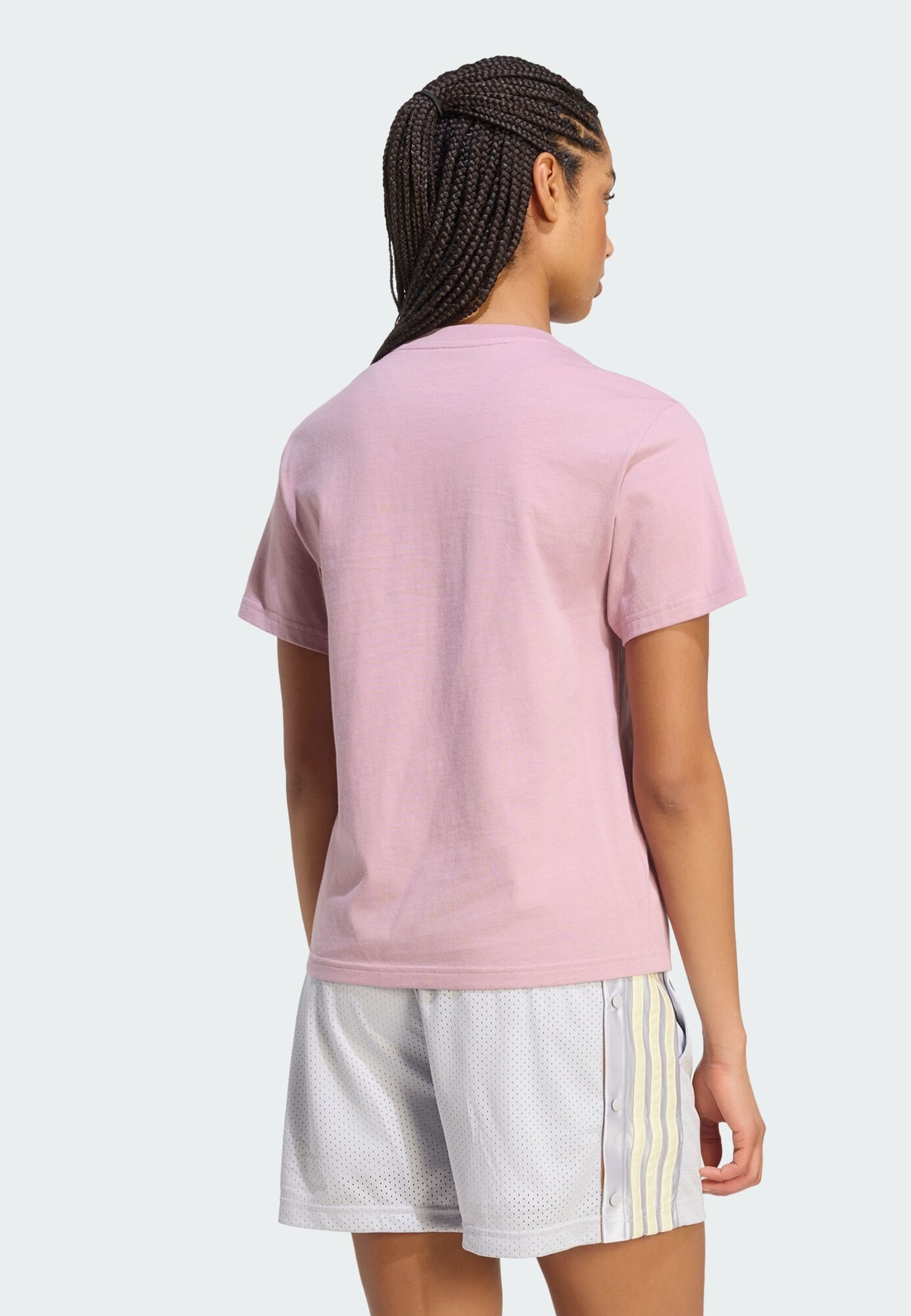 ADIDAS SPORTSWEAR Camiseta funcional 'Food'  turquesa / malva / rosa / blanco – imagen 3