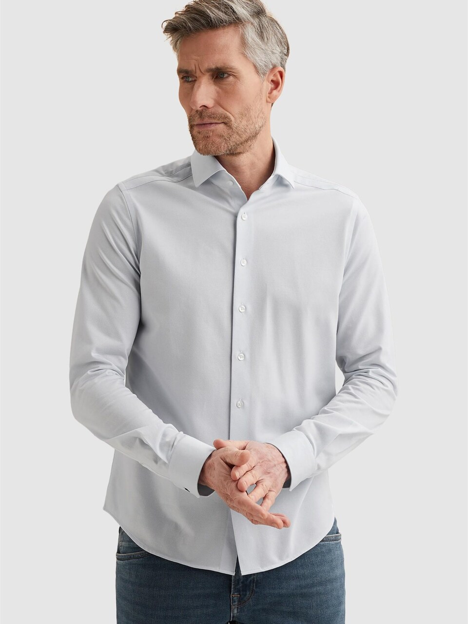 Skjorta 'Elevated Knit shirt'