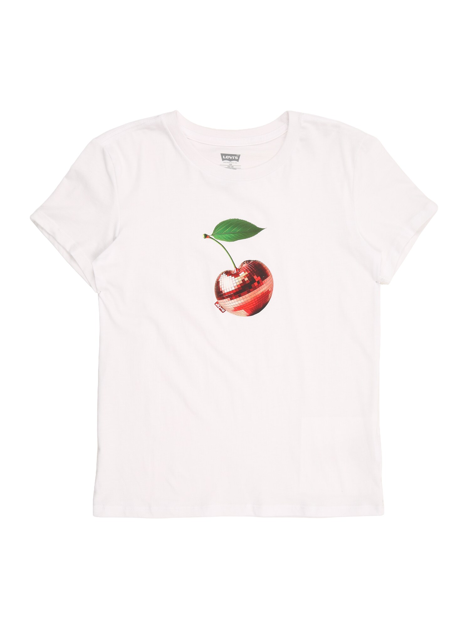 Levis Kids Tricou DISCO CHERRY  verde / roșu burgundy / alb