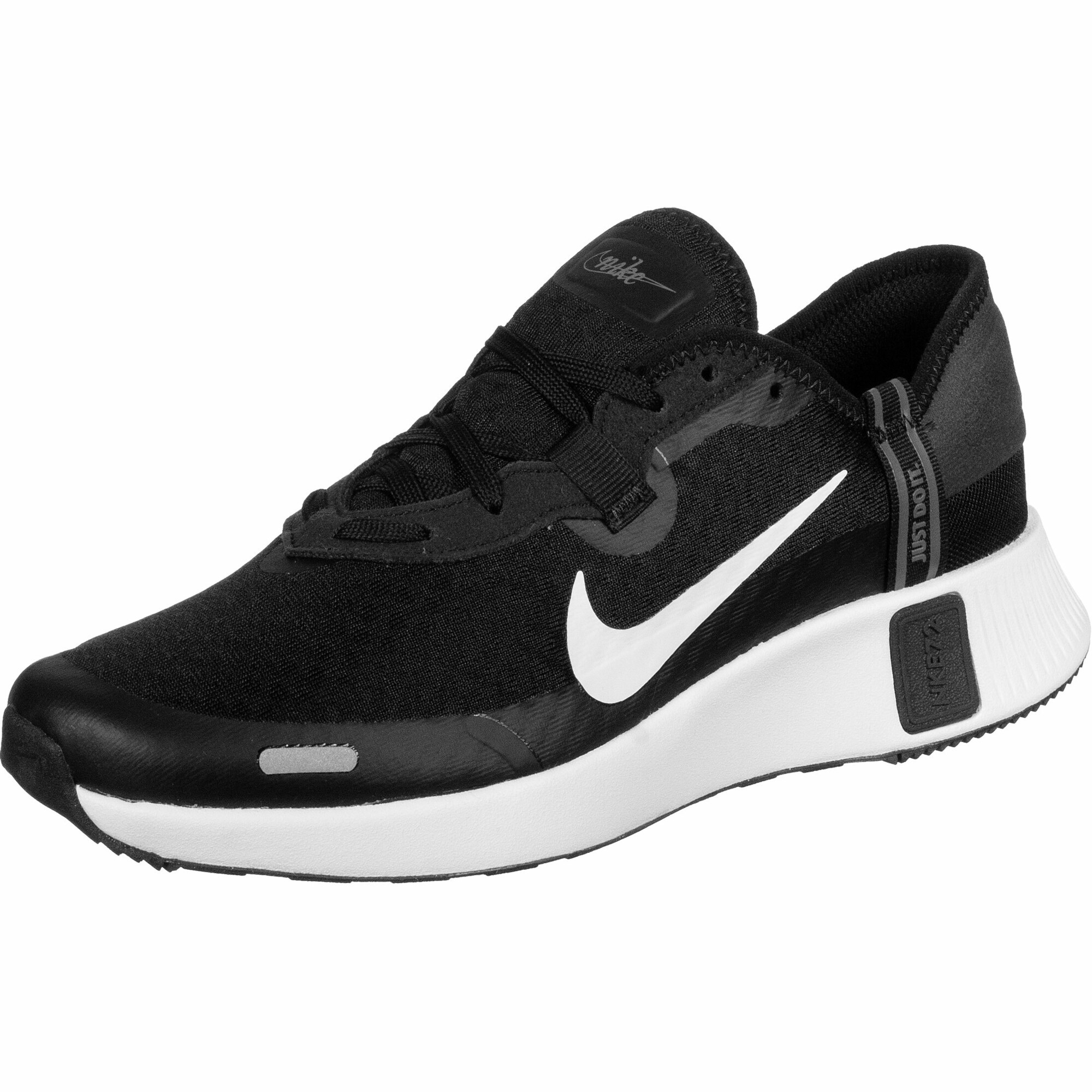 Nike Sportswear Sportbačiai 'Reposto'  juoda / tamsiai pilka / balta