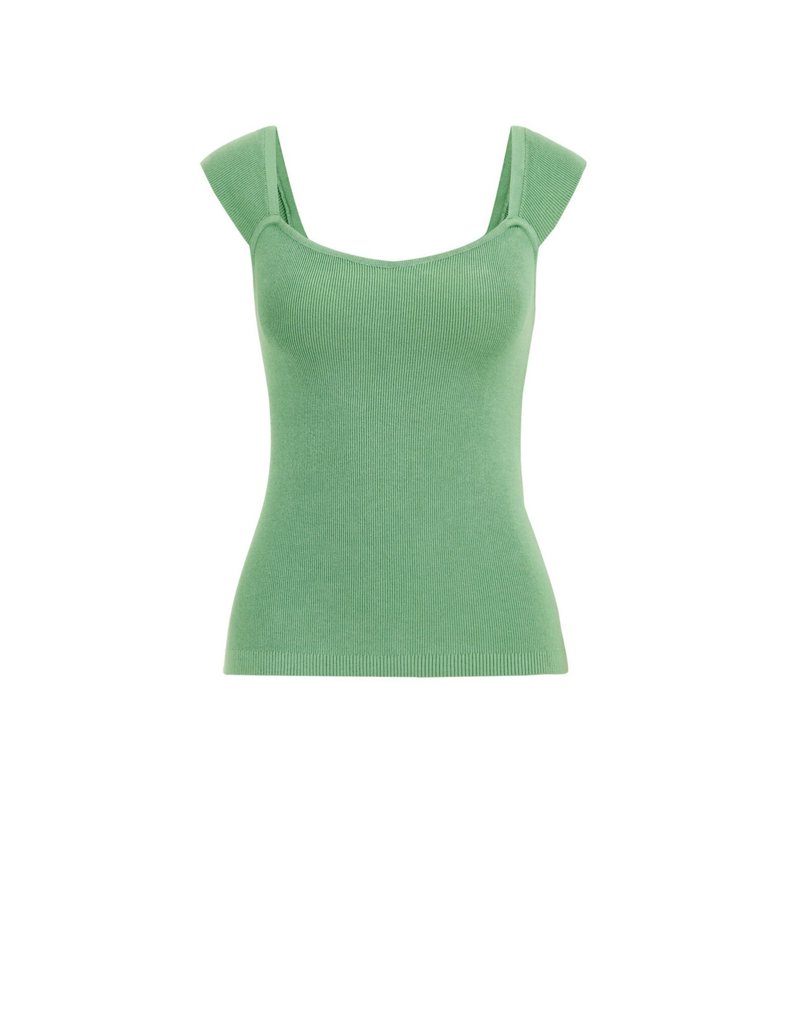 WE Fashion Vyšívaný top  jablková